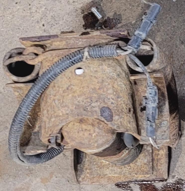 Used HWH Hydraulic levelling Jack Leg RAP7164 - AP7001 - Image 2