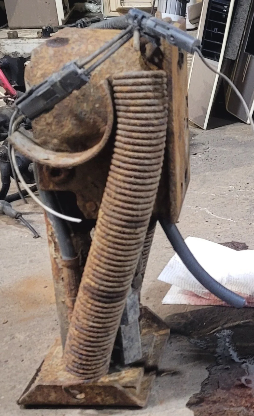 Used HWH Hydraulic levelling Jack Leg RAP7164 - AP7001 - Image 3