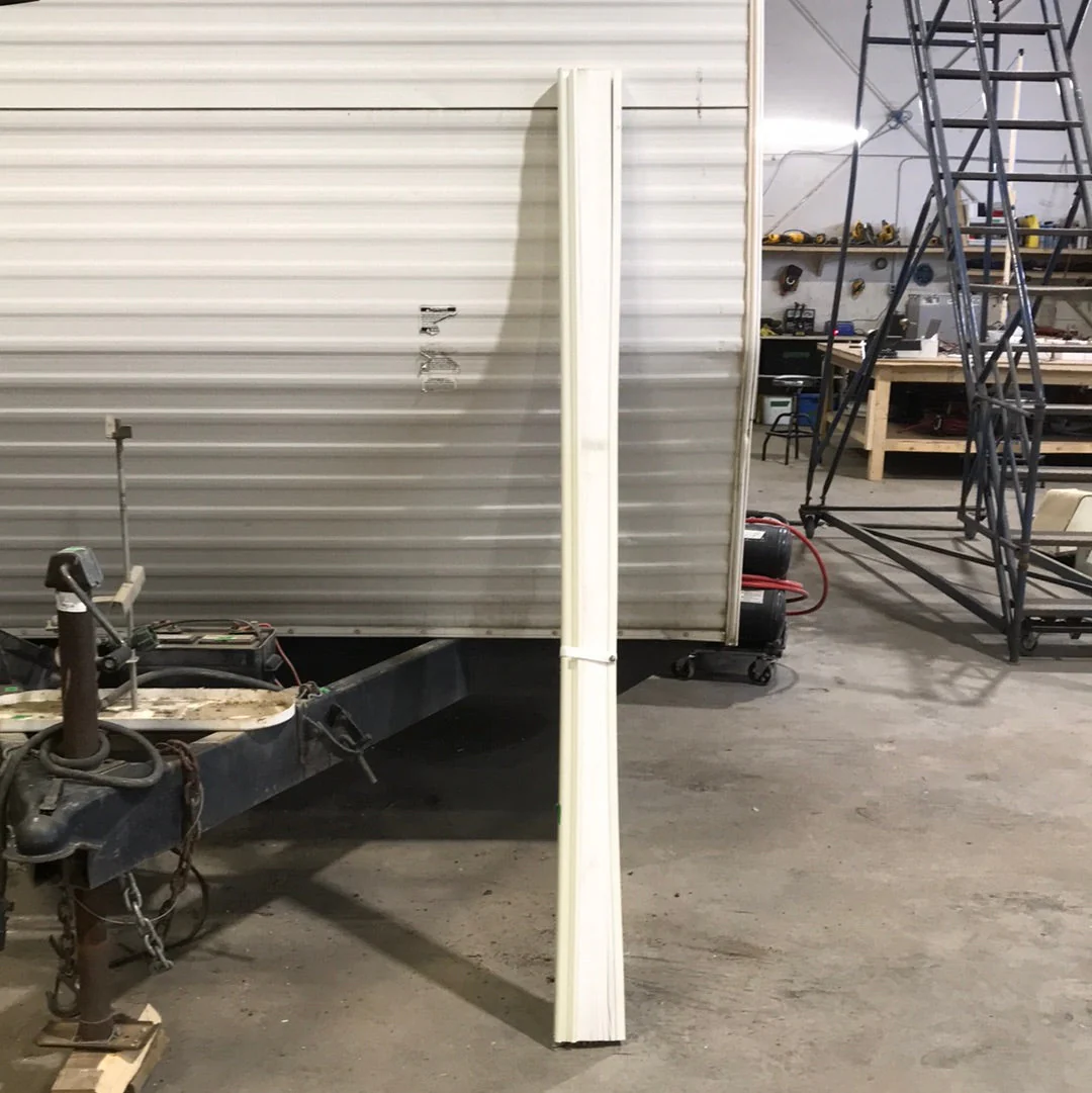 Used Interior Fabric Folding Door 69" W X 75" H X 1 3/4" D - Image 2
