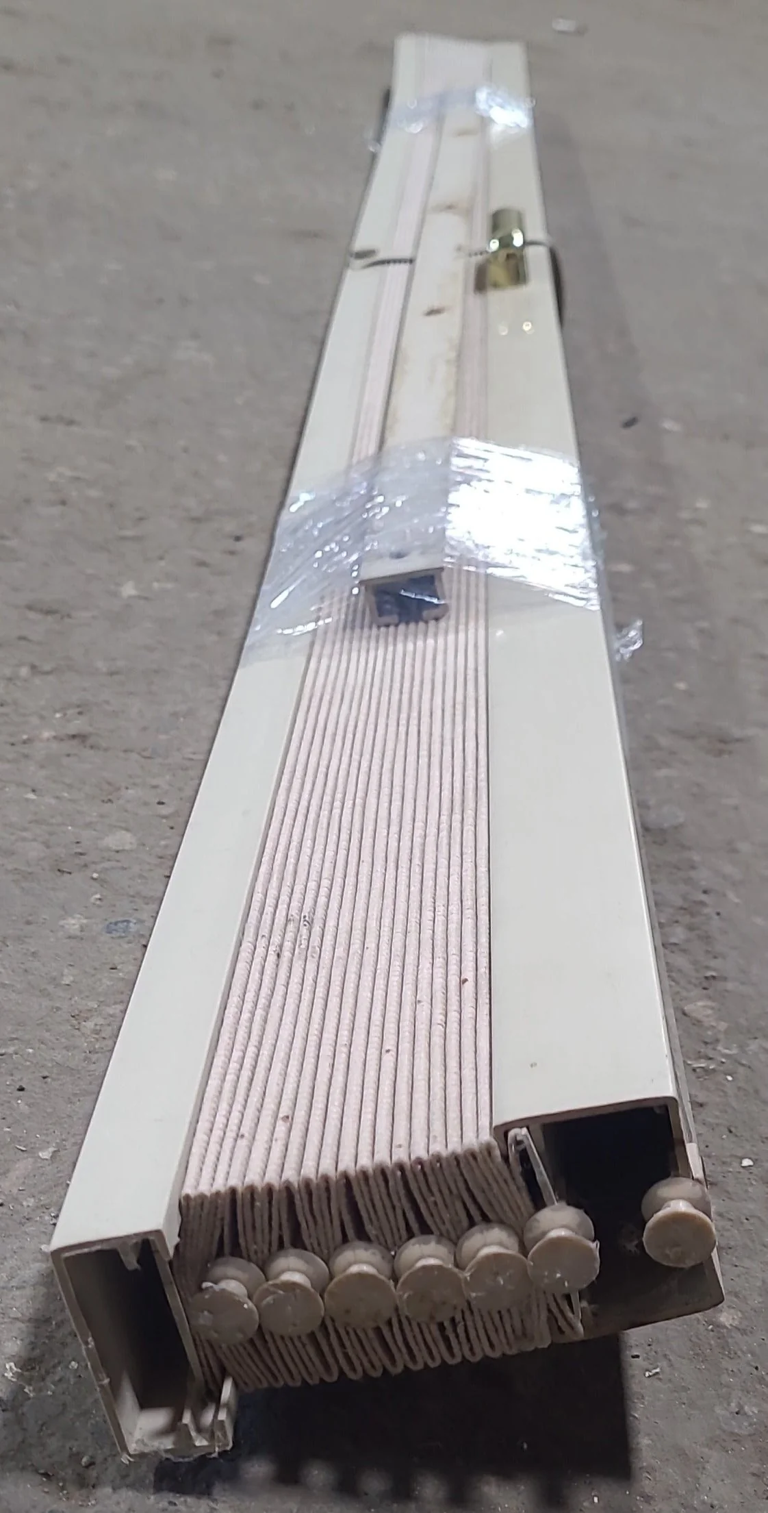 Used Interior Fabric Folding Door 70" W X 40" H X 1 3/4" D - Image 4