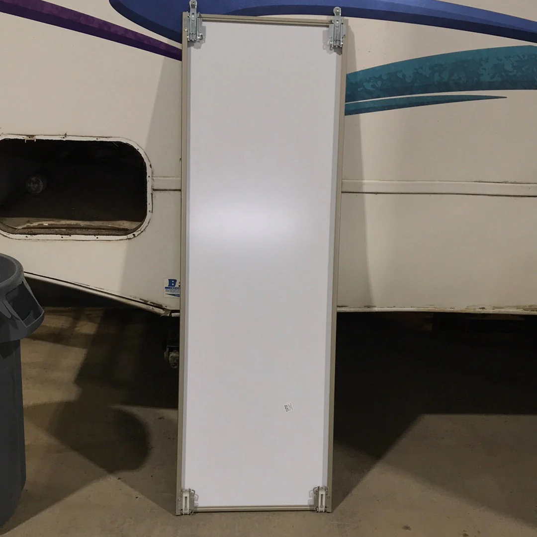 Used Interior Sliding Metal Door 17-3/4"W x 55"H x 3/4"D - Image 3