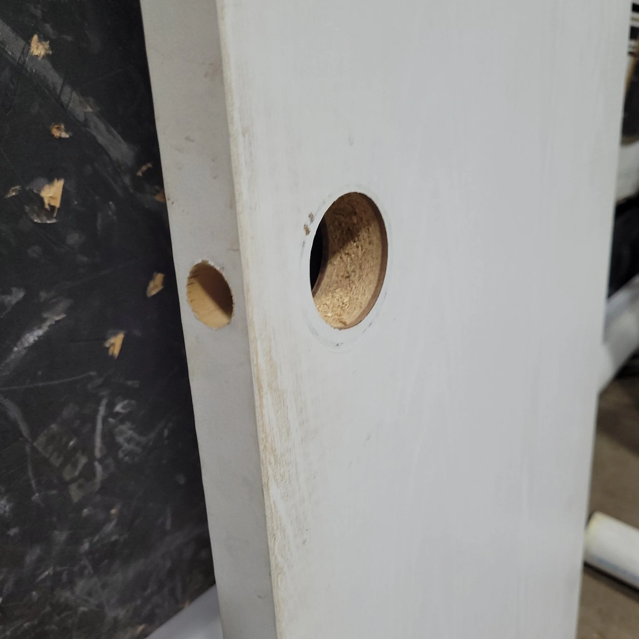 Used Interior Wooden Door 17 3/4" W X 73 3/4" H X 1 3/8" D - Image 2