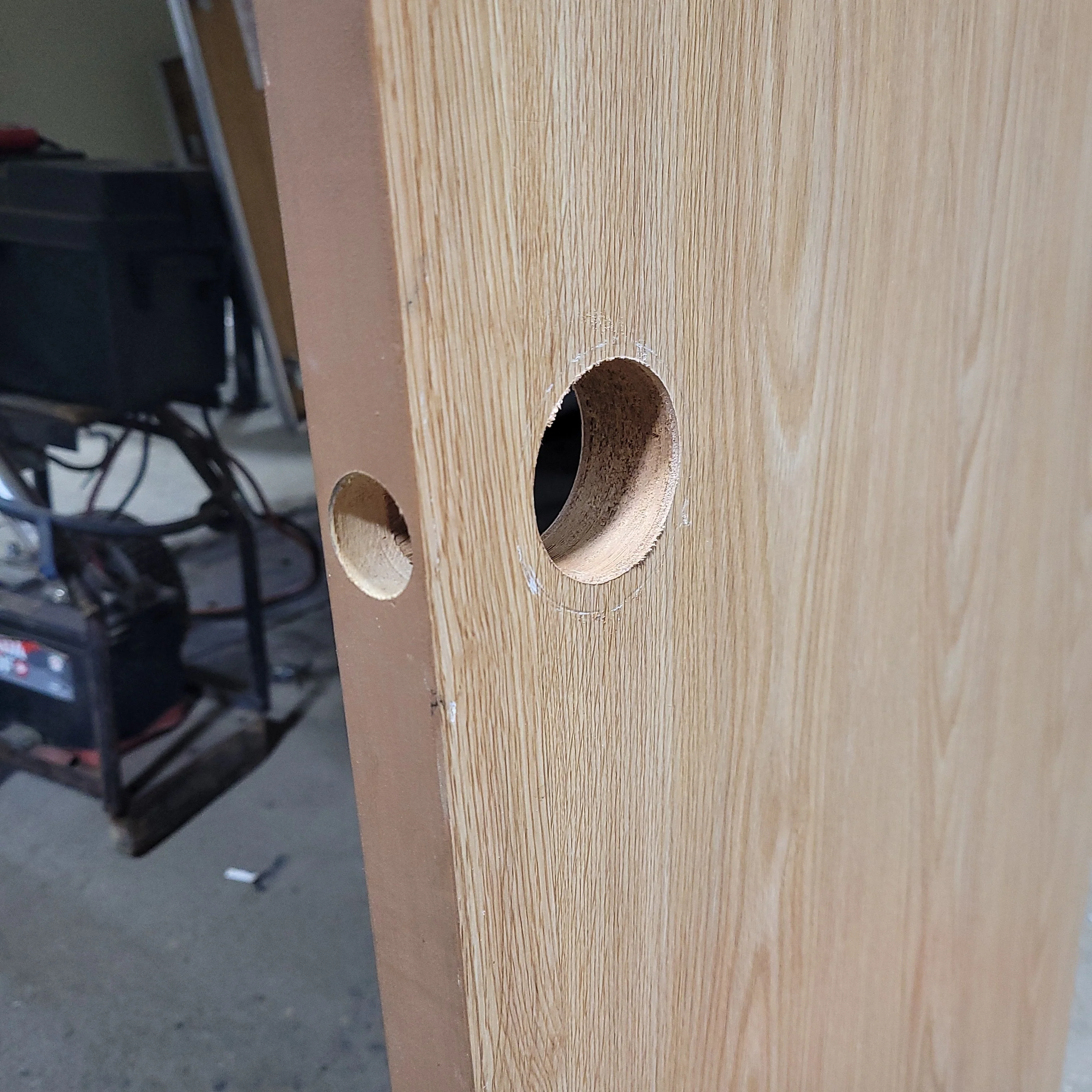 Used Interior Wooden Door 20 1/4" W X 74 3/4" H X 1 1/4" D - Image 2