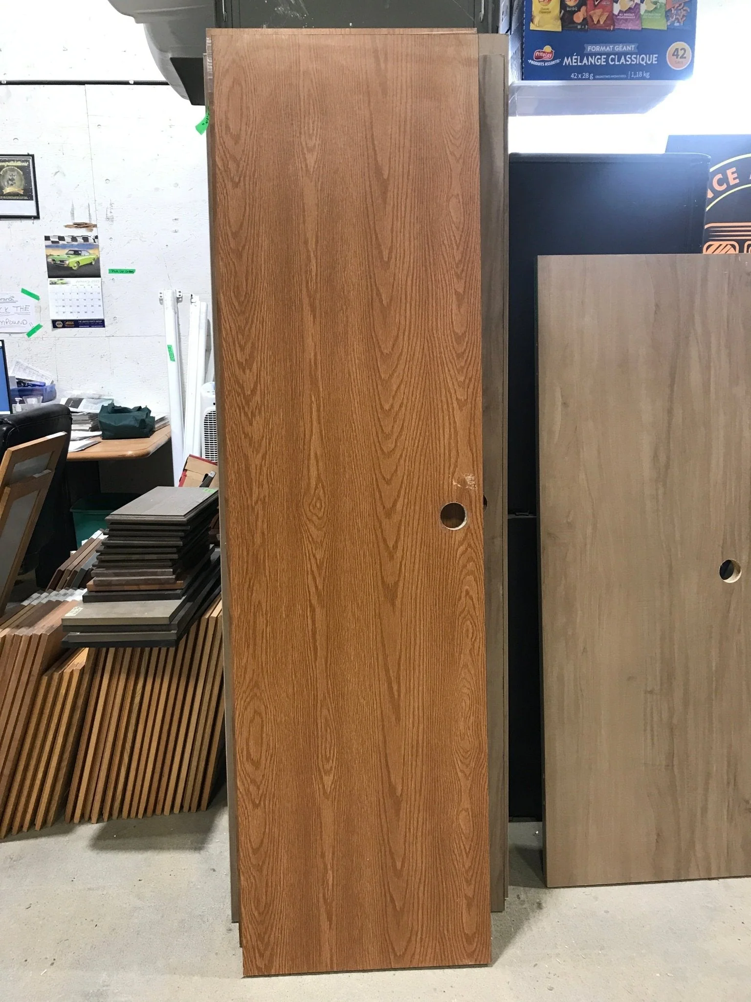 Used Interior Wooden Door 20" W X 72 1/4" H X 1 1/4" D - Image 2