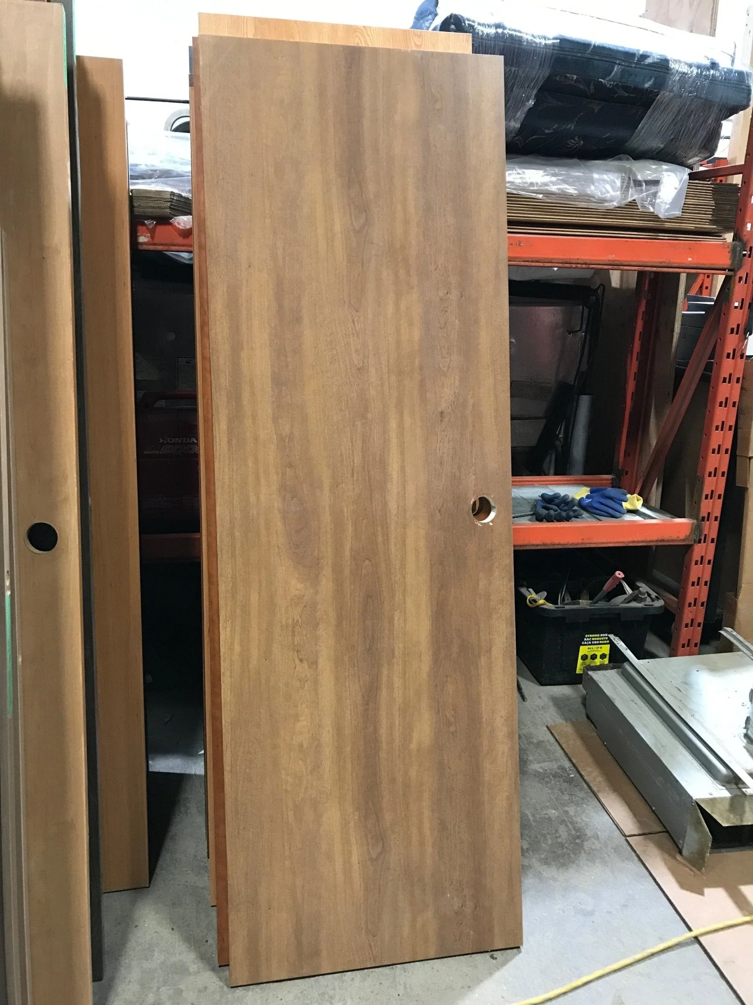 Used Interior Wooden Door 23 3/4" W X 72" H X 1 1/4" D - Image 2