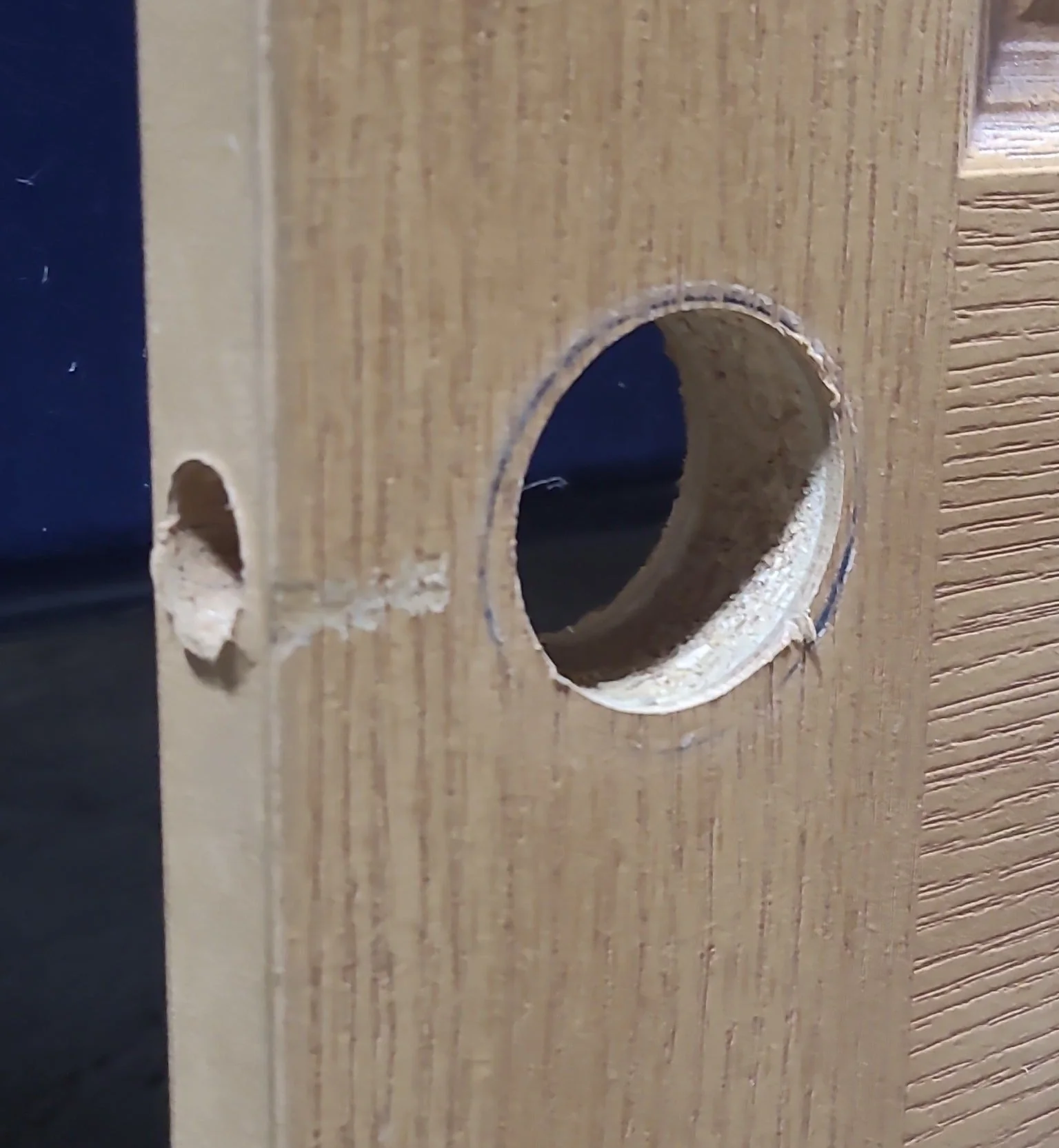 Used Interior Wooden Door 24" W X 72" H X 1 3/8" D - Image 4