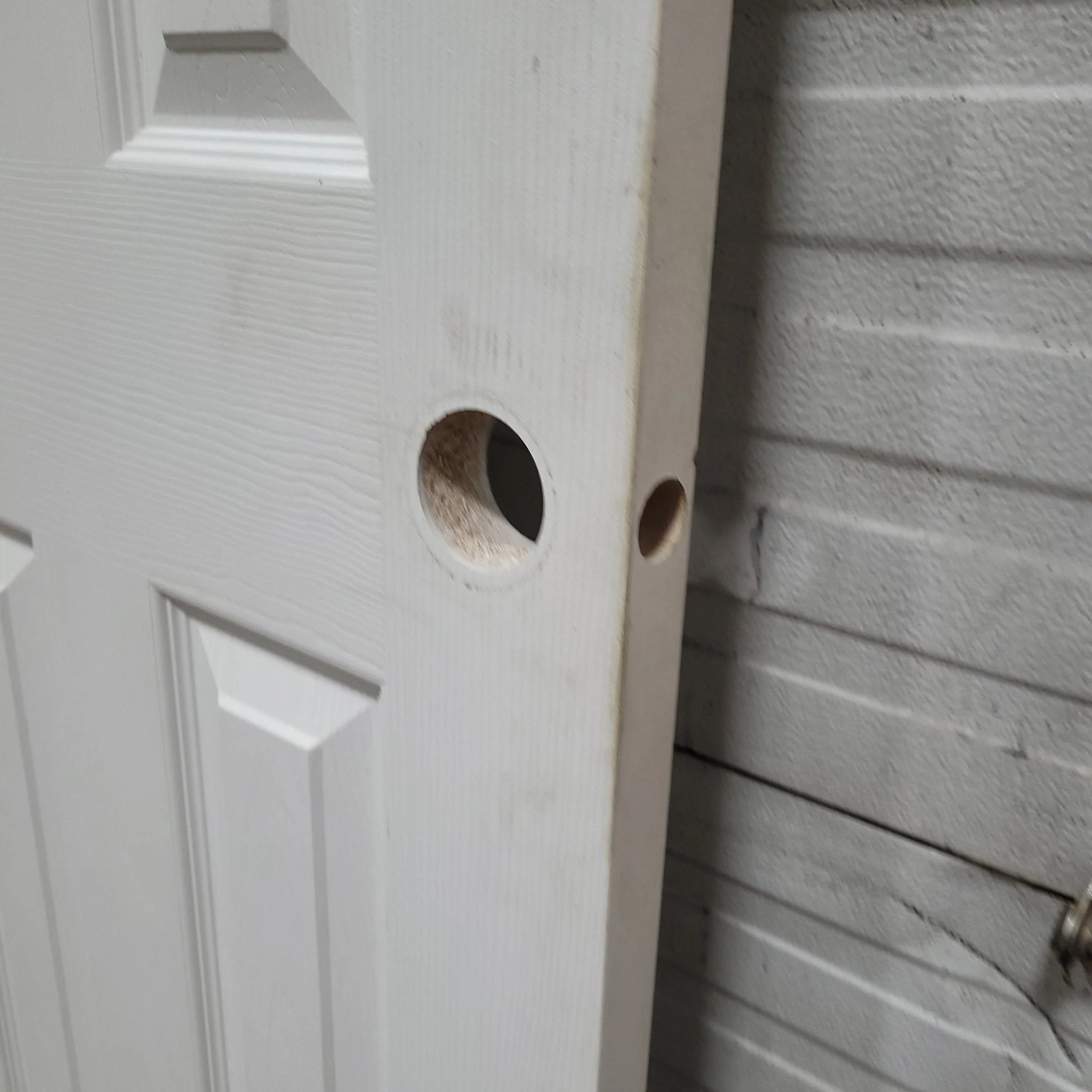 Used Interior Wooden Door 24" W X 74" H X 1 1/3" D - Image 2