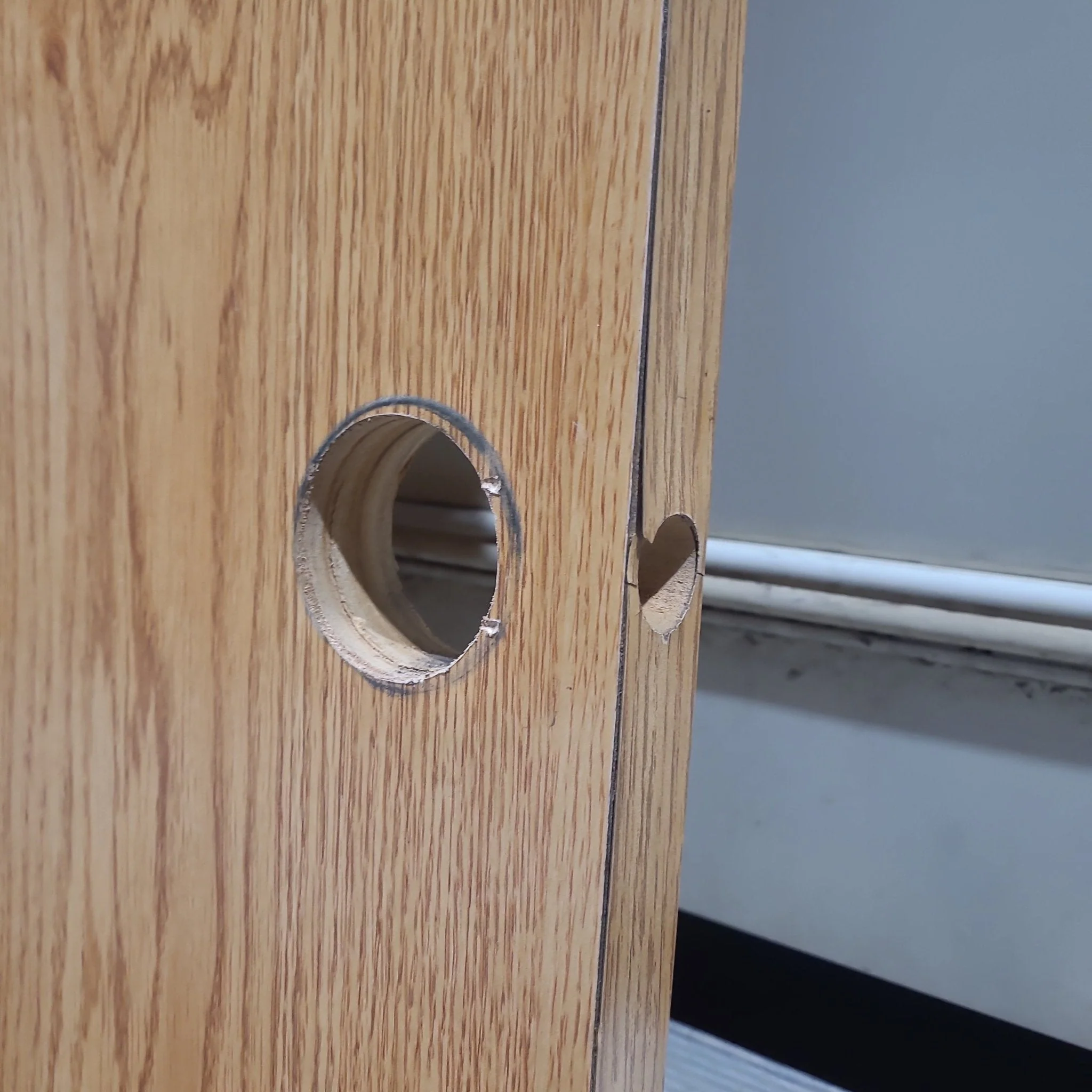 Used Interior Wooden Door 25 3/8" W x 78" H x 1 1/4" D - Image 2