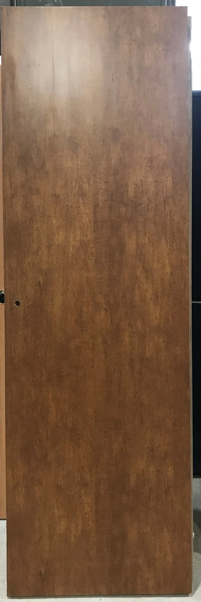 Used Interior Wooden Pocket Door 23 3/4" W X 75" H X 1 1/4" D