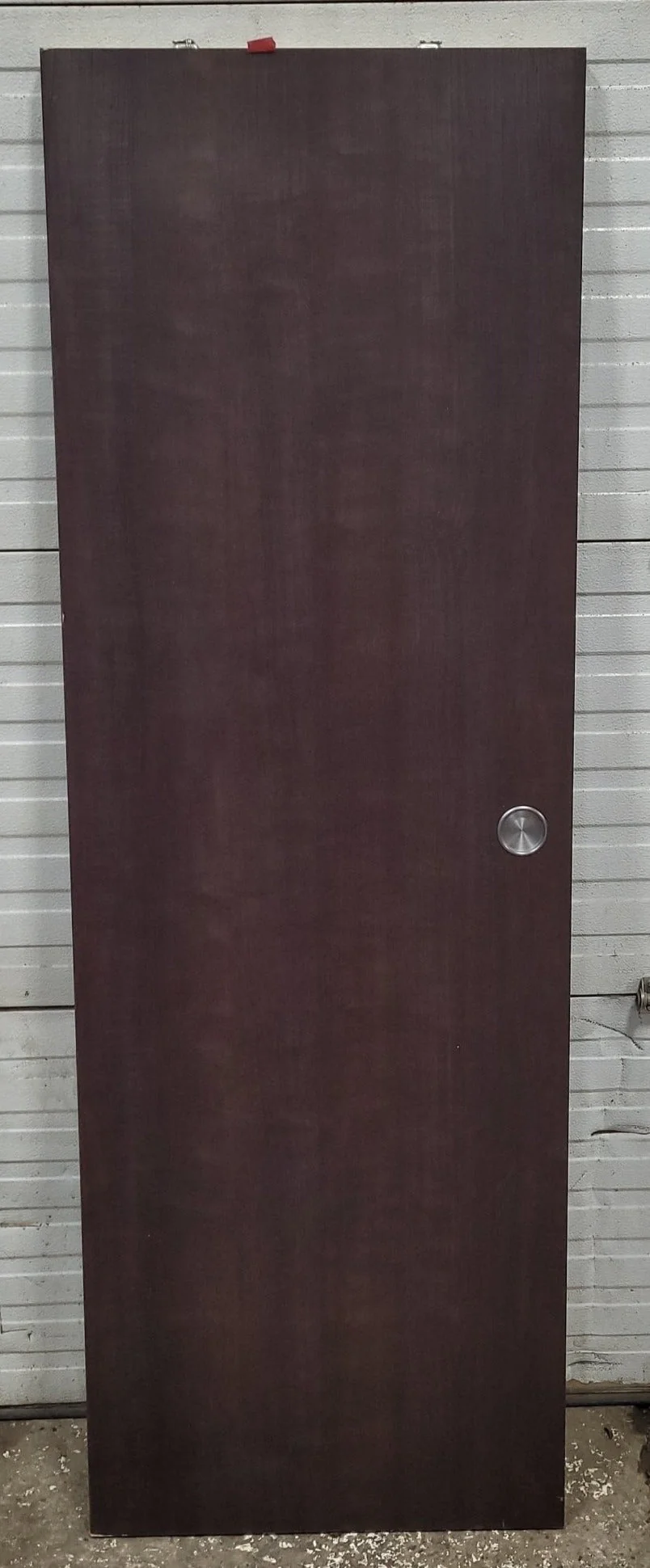 Used Interior Wooden Pocket Door 24" W X 71" H X 1 1/3" D