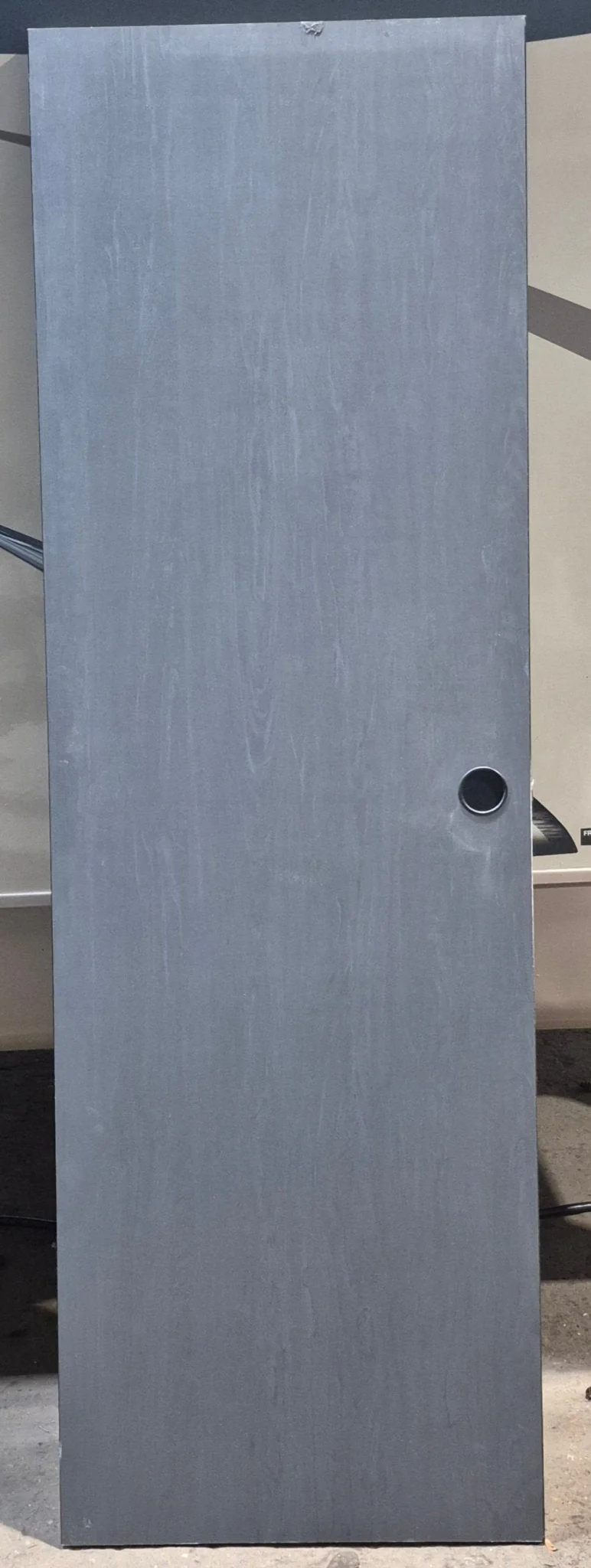 Used Interior Wooden Pocket Door 24" W x 74" H x 1 3/8" D - Image 3
