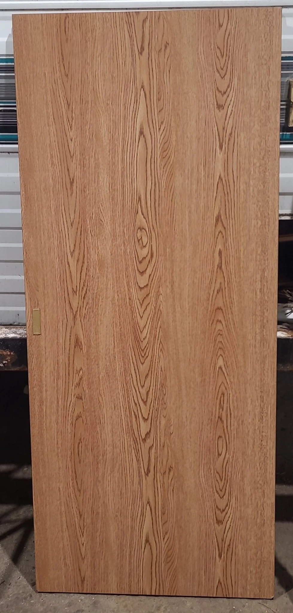Used Interior Wooden Pocket Door 26 1/2" W X 61 3/4" H X 1 3/8" D - Image 3
