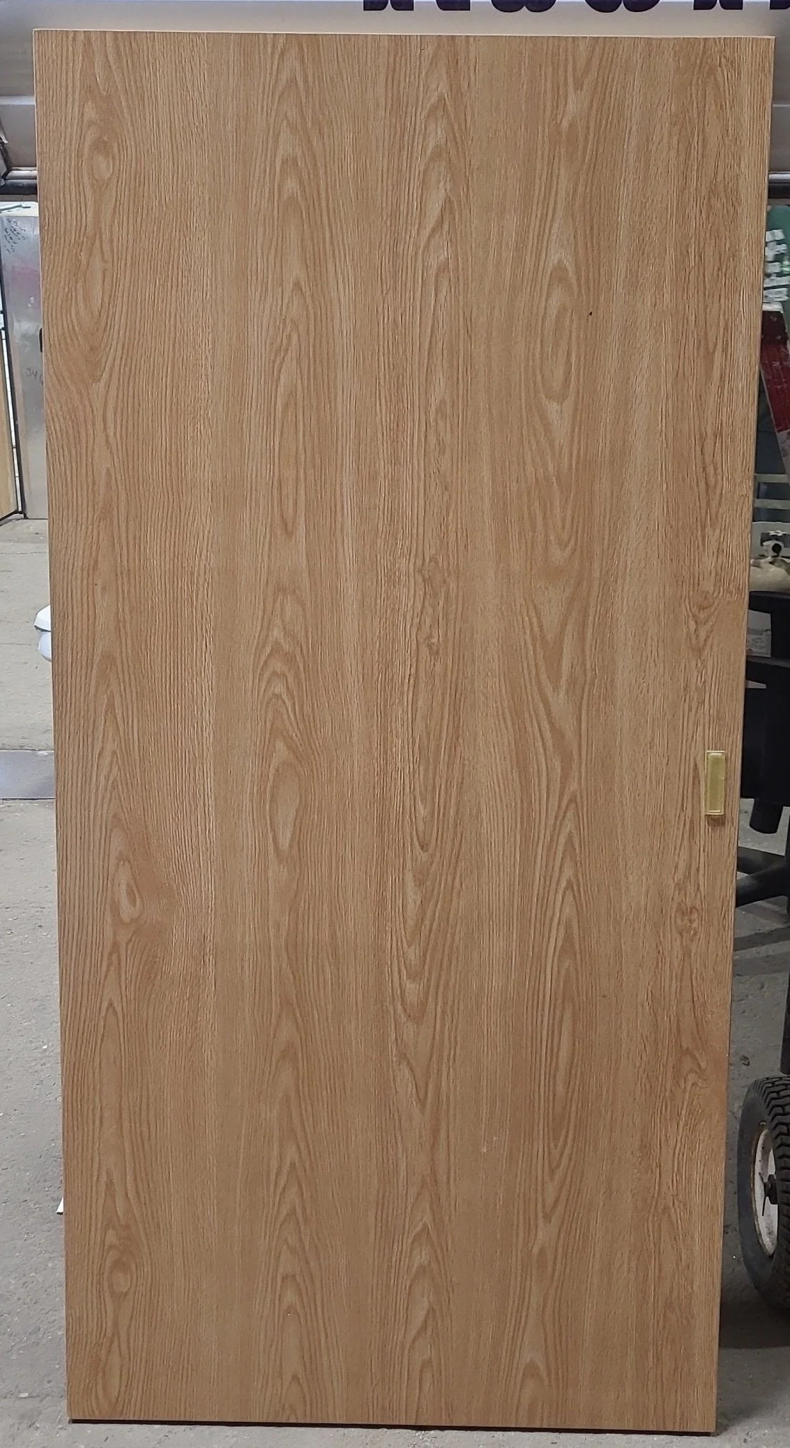 Used Interior Wooden Pocket Door 30 1/4" W X 61 1/2" H X 1 3/8" D