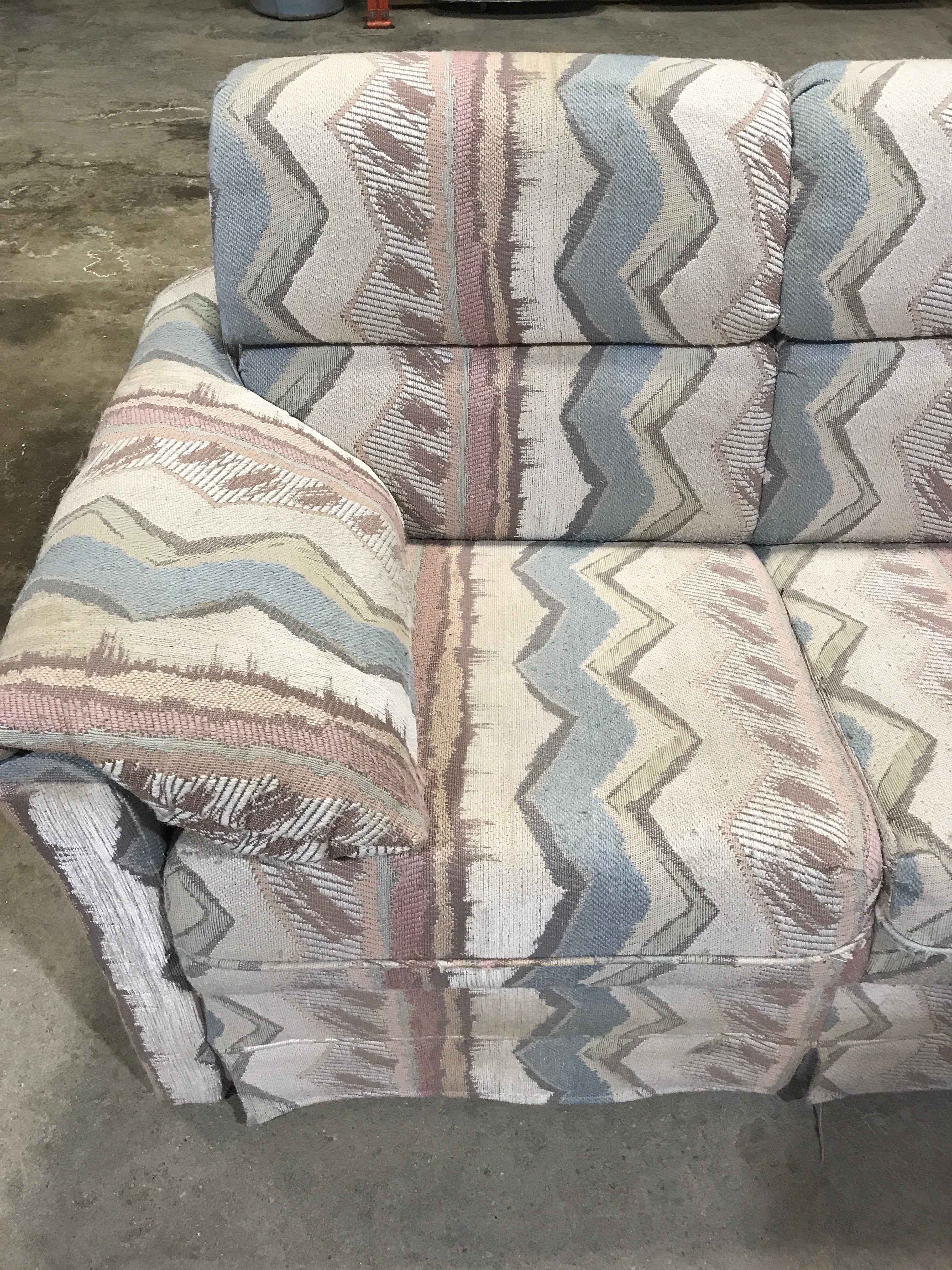 Used Jackknife RV Sofa, With Base - 77” x 42” - Image 2