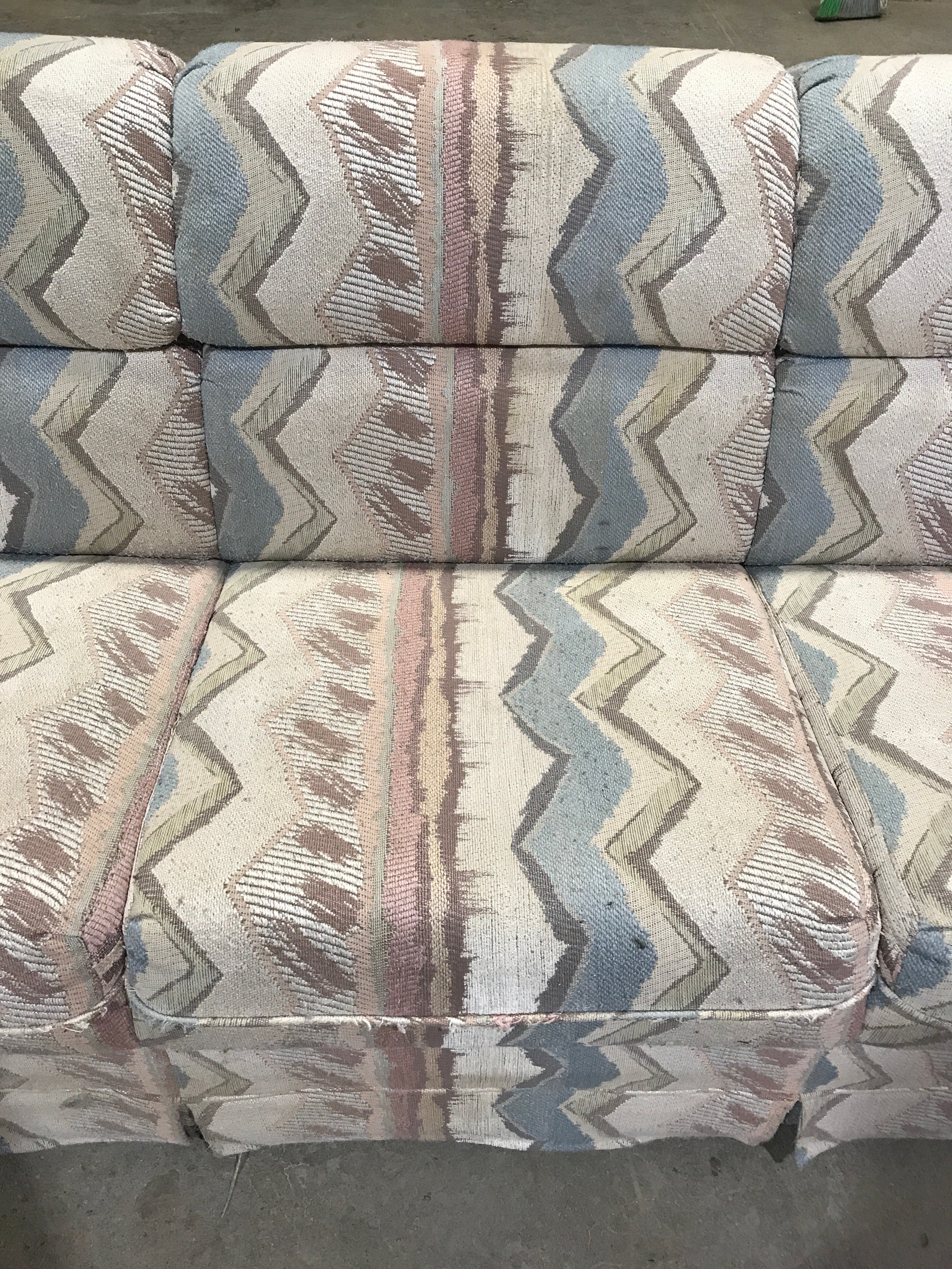 Used Jackknife RV Sofa, With Base - 77” x 42” - Image 3