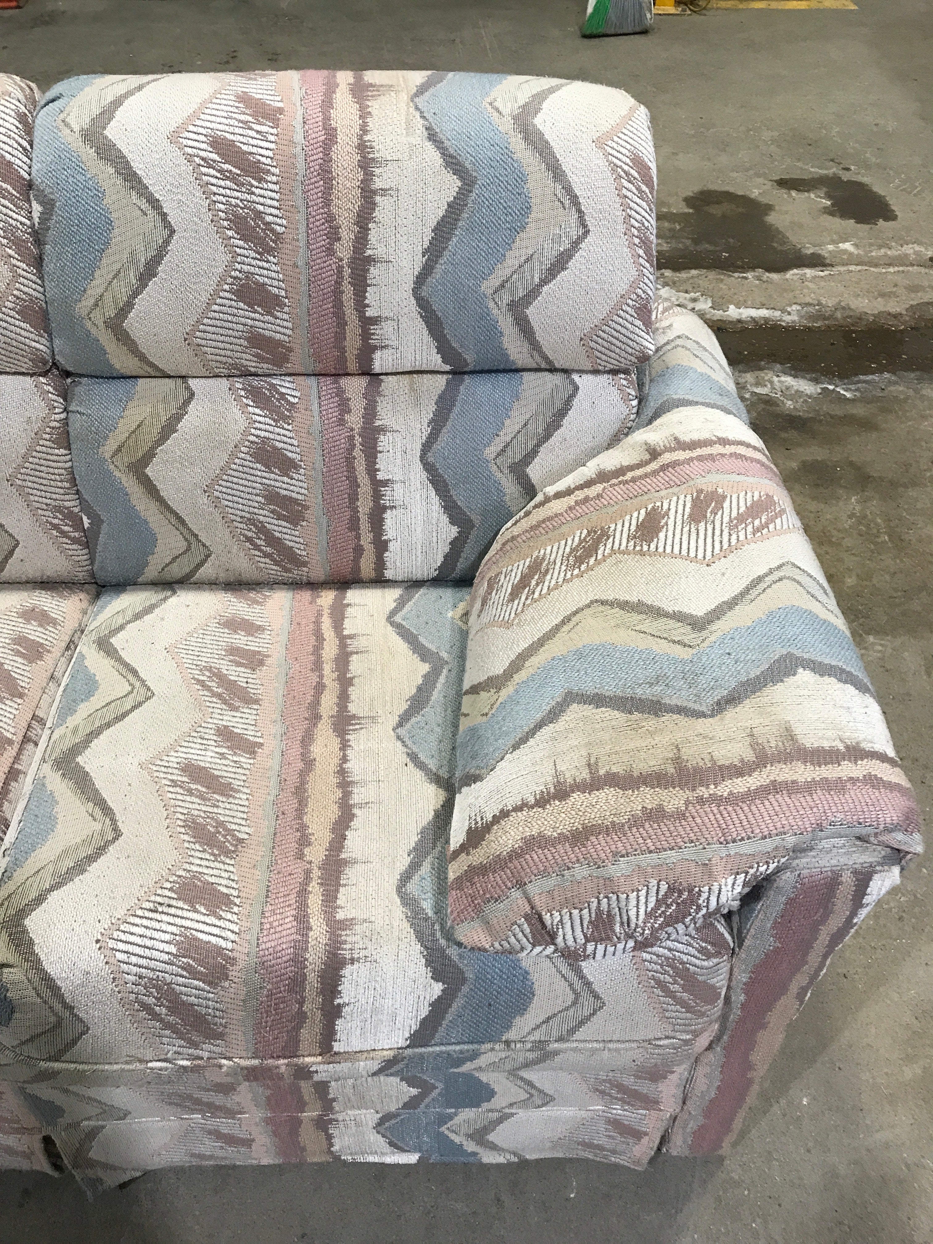 Used Jackknife RV Sofa, With Base - 77” x 42” - Image 4