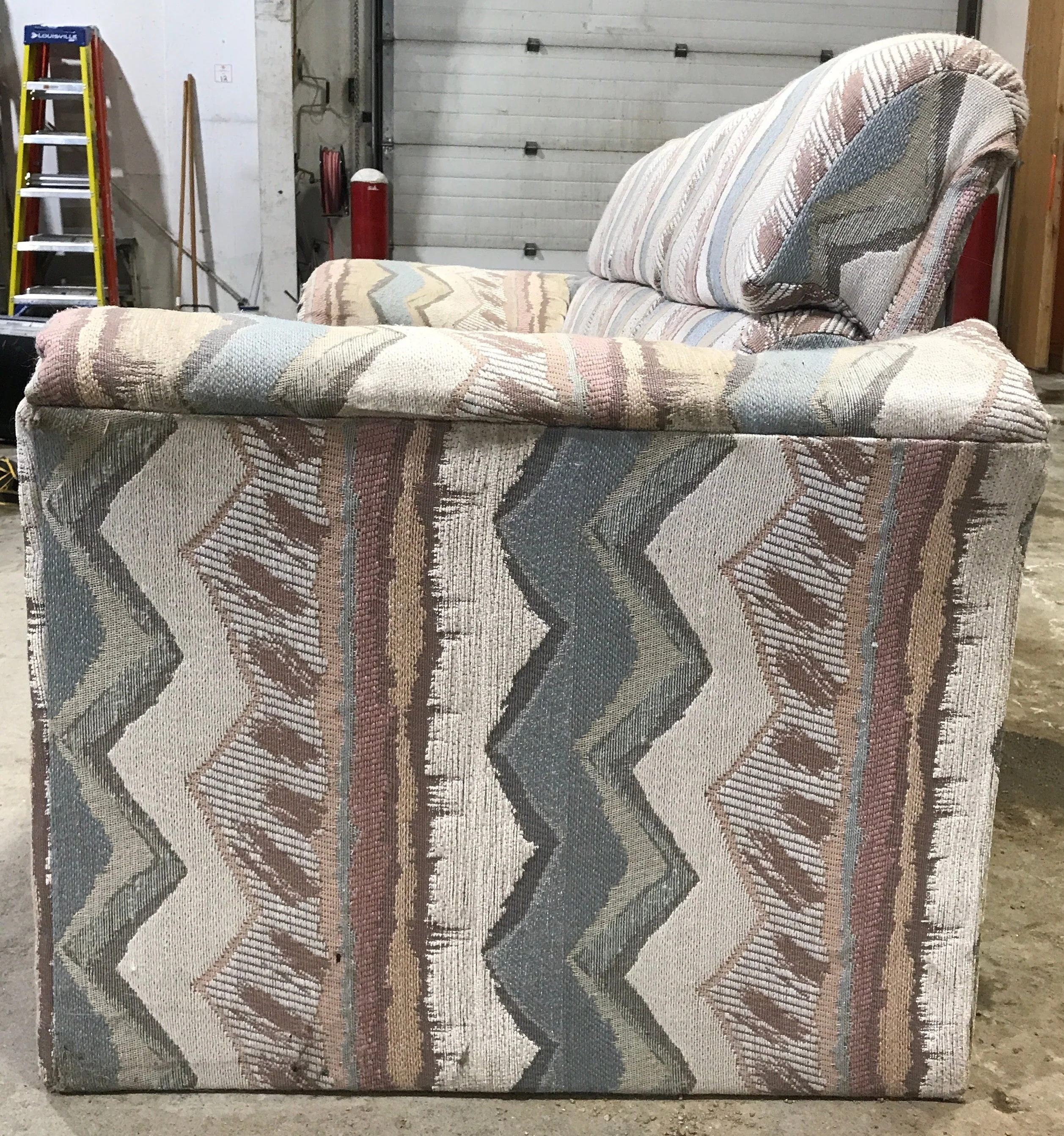 Used Jackknife RV Sofa, With Base - 77” x 42” - Image 6