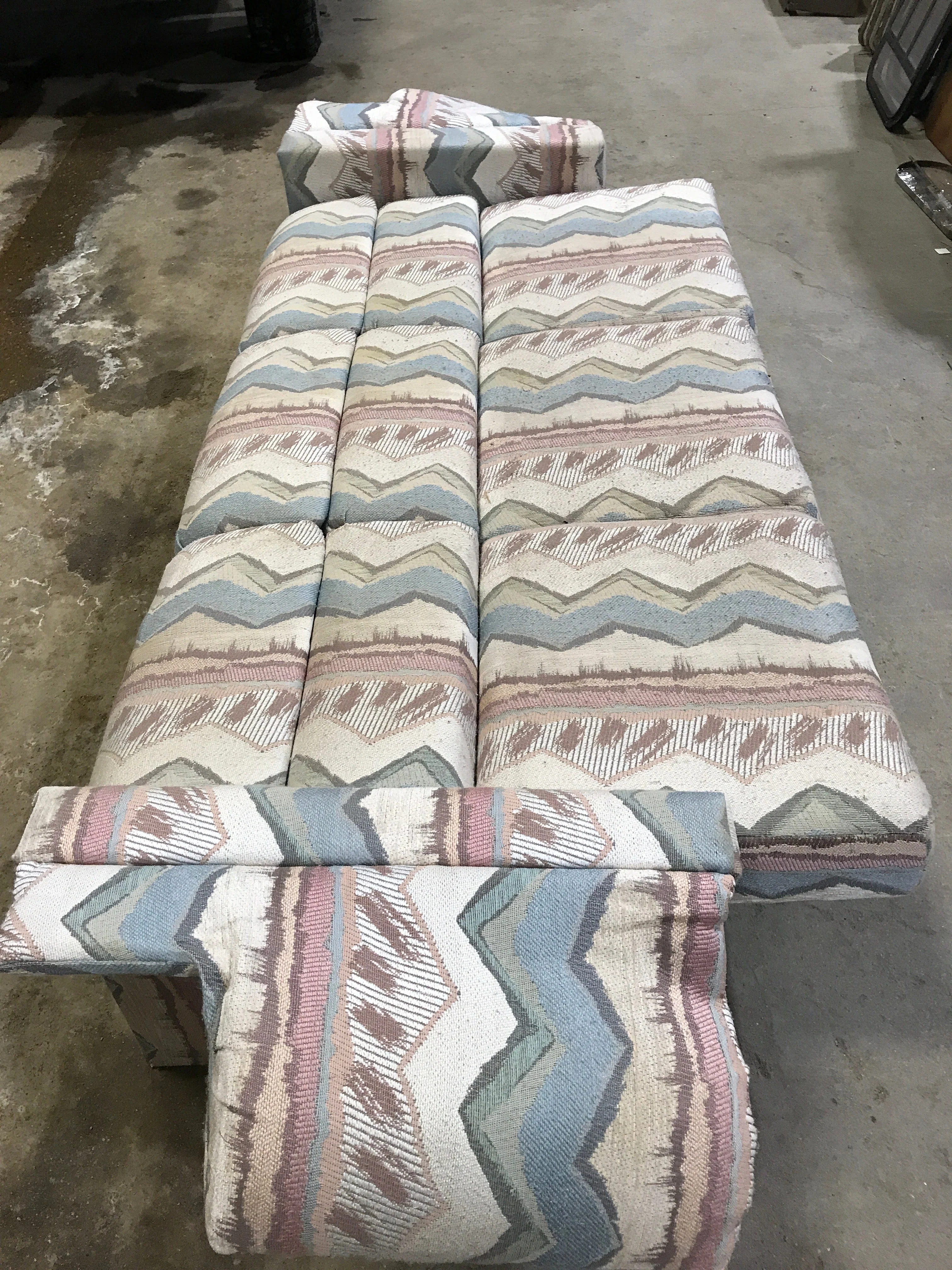 Used Jackknife RV Sofa, With Base - 77” x 42” - Image 9