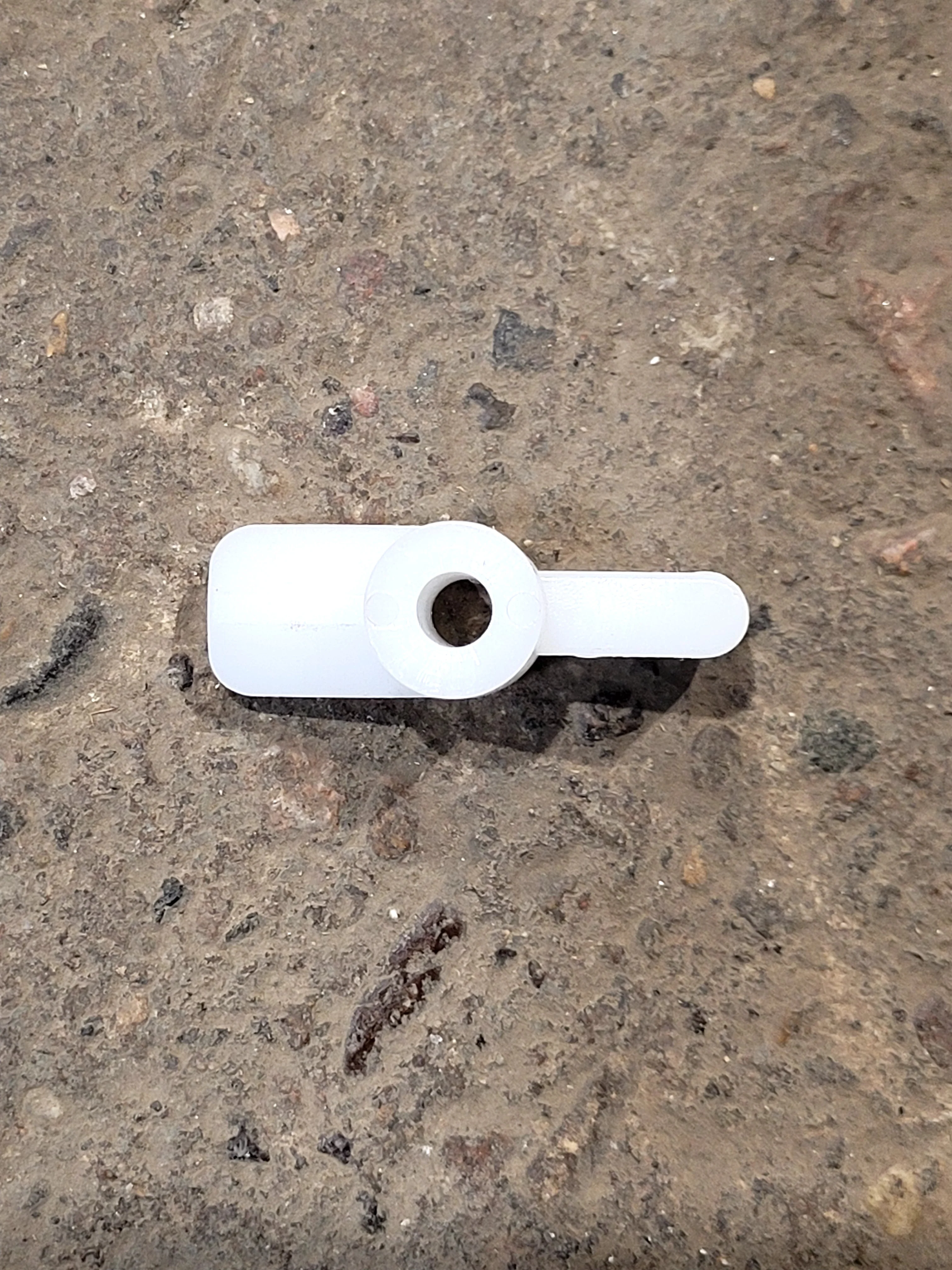USED JAYCO / STARCRAFT 0501446 PLASTIC SHAFT SCREEN DOOR FOLD-DOWN TURN KNOB - Image 2