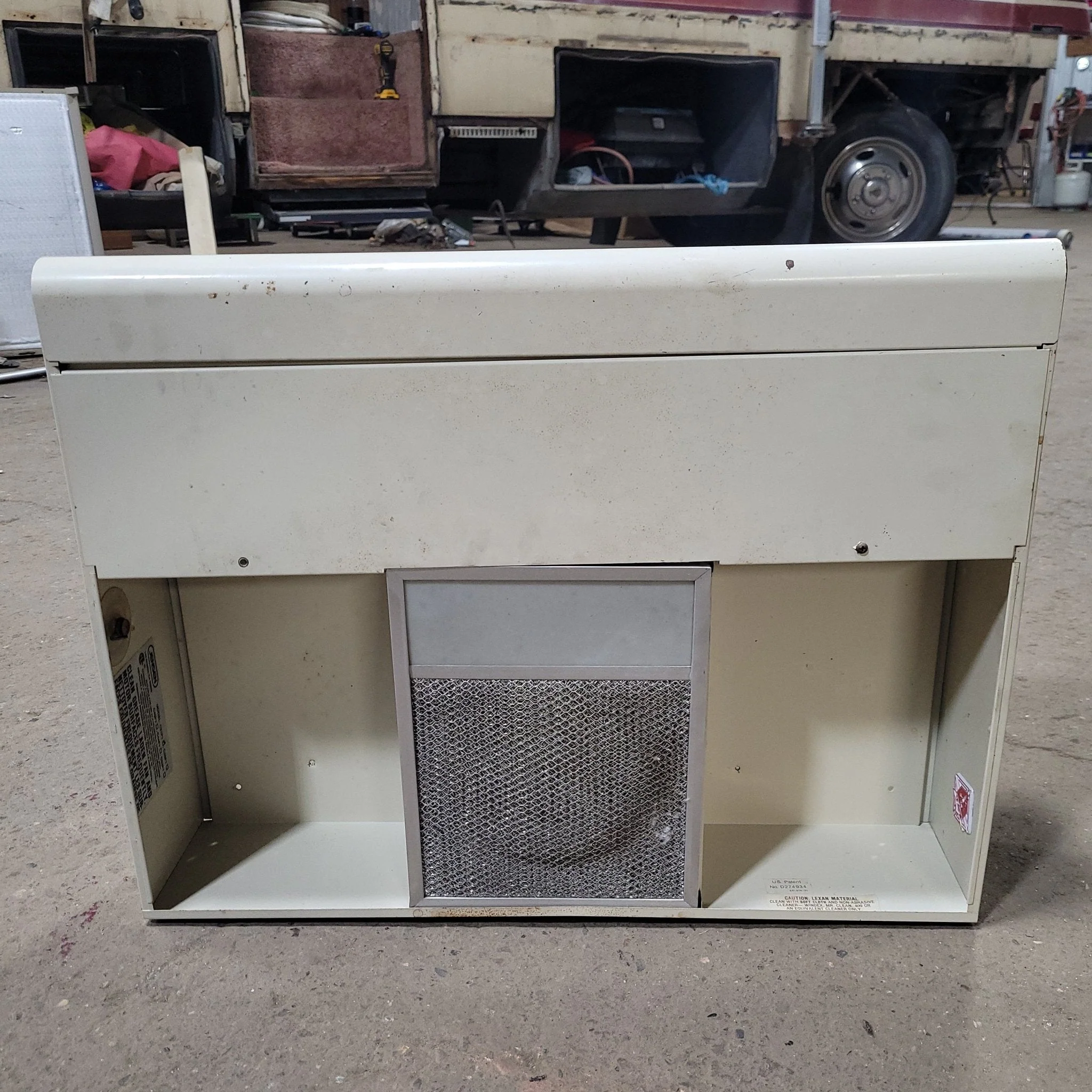 Used Jensen RV Range Hood Fan With Tank Monitor - C21P1 - Image 4