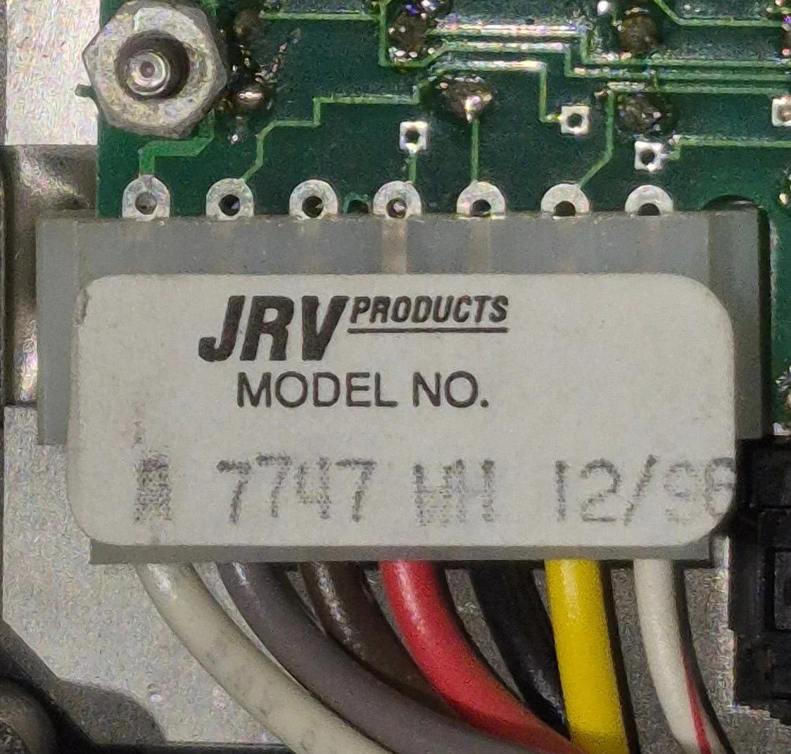 Used JRV Tank Monitor System Panel - R7747WH - Image 3