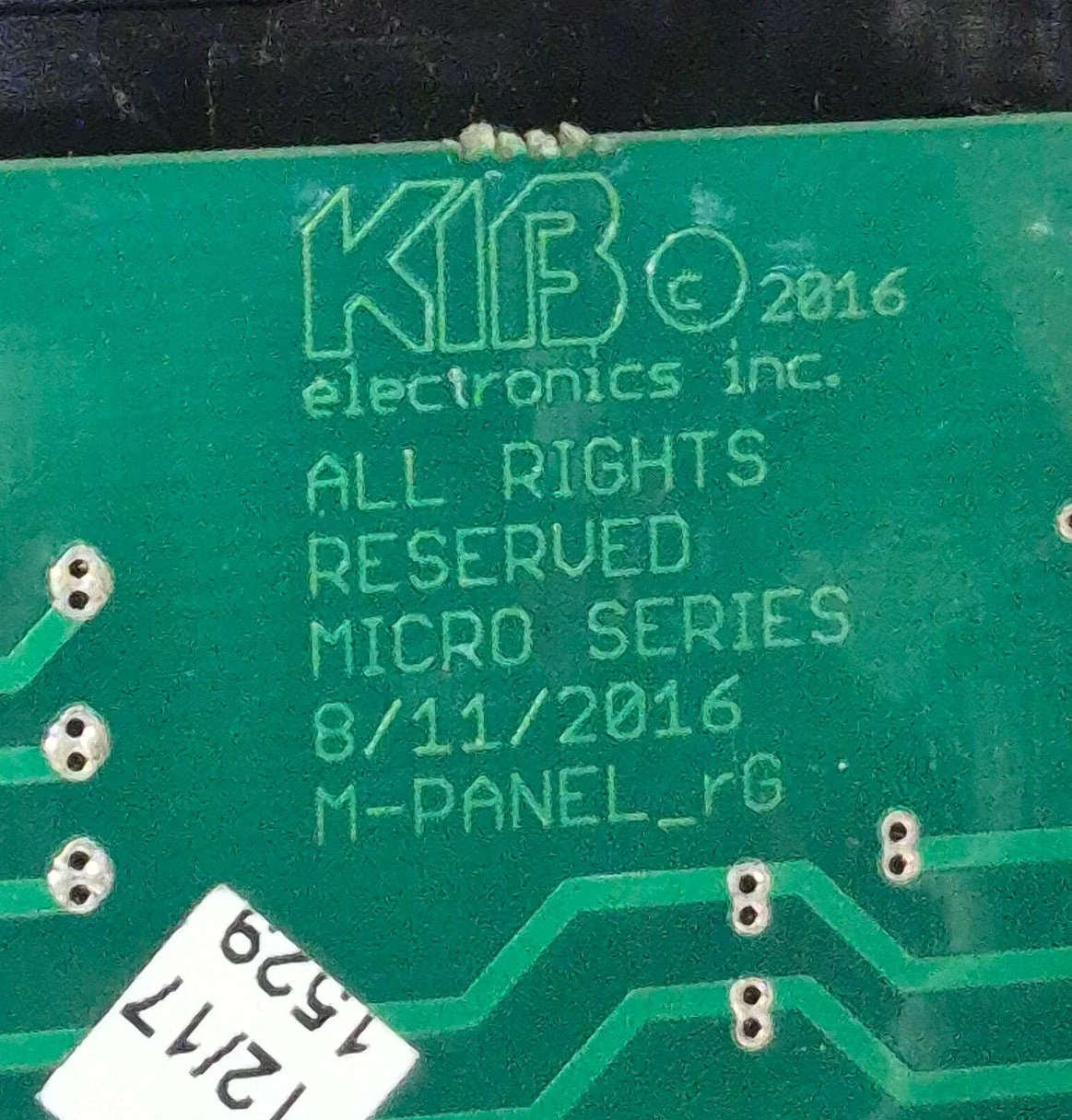 Used KIB Micro Monitor SUBPCBM2 - PCBM2-C - YYZ - Black - Image 3