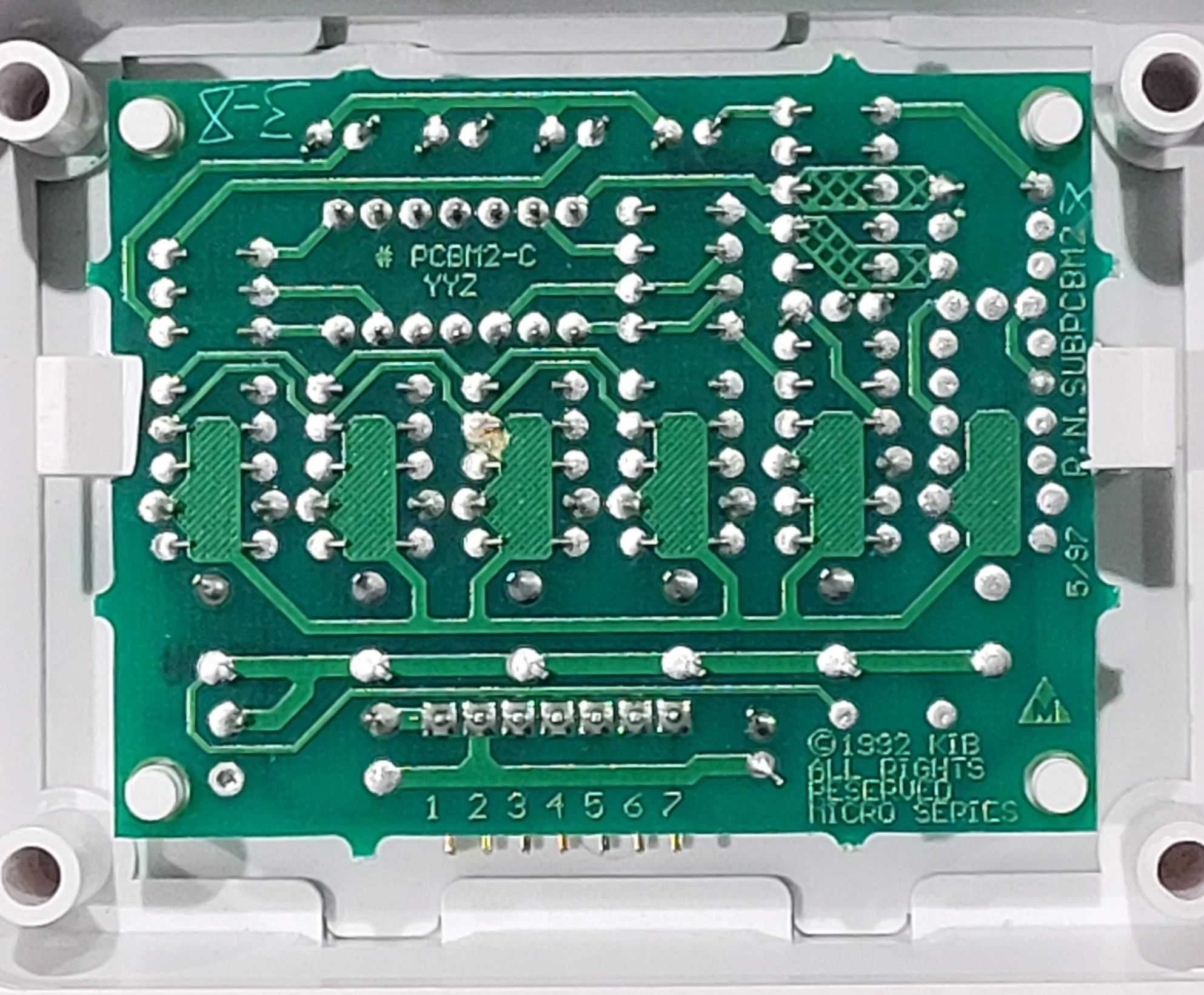 Used KIB Micro Monitor SUB PCBM2 - PCBM2-C YYZ White - Image 4