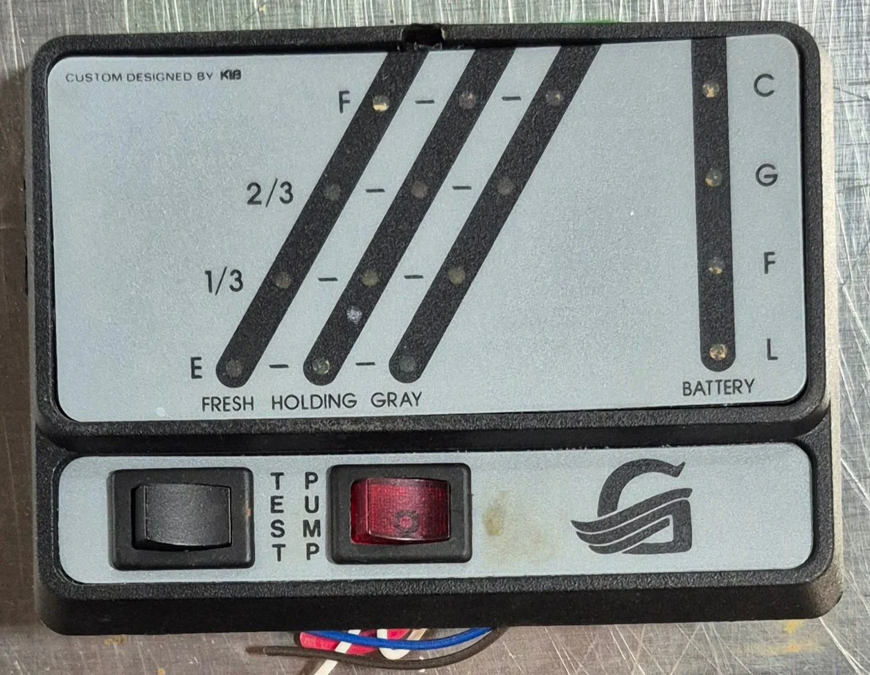 Used KIB Systems Monitor Control Panel PCBK4