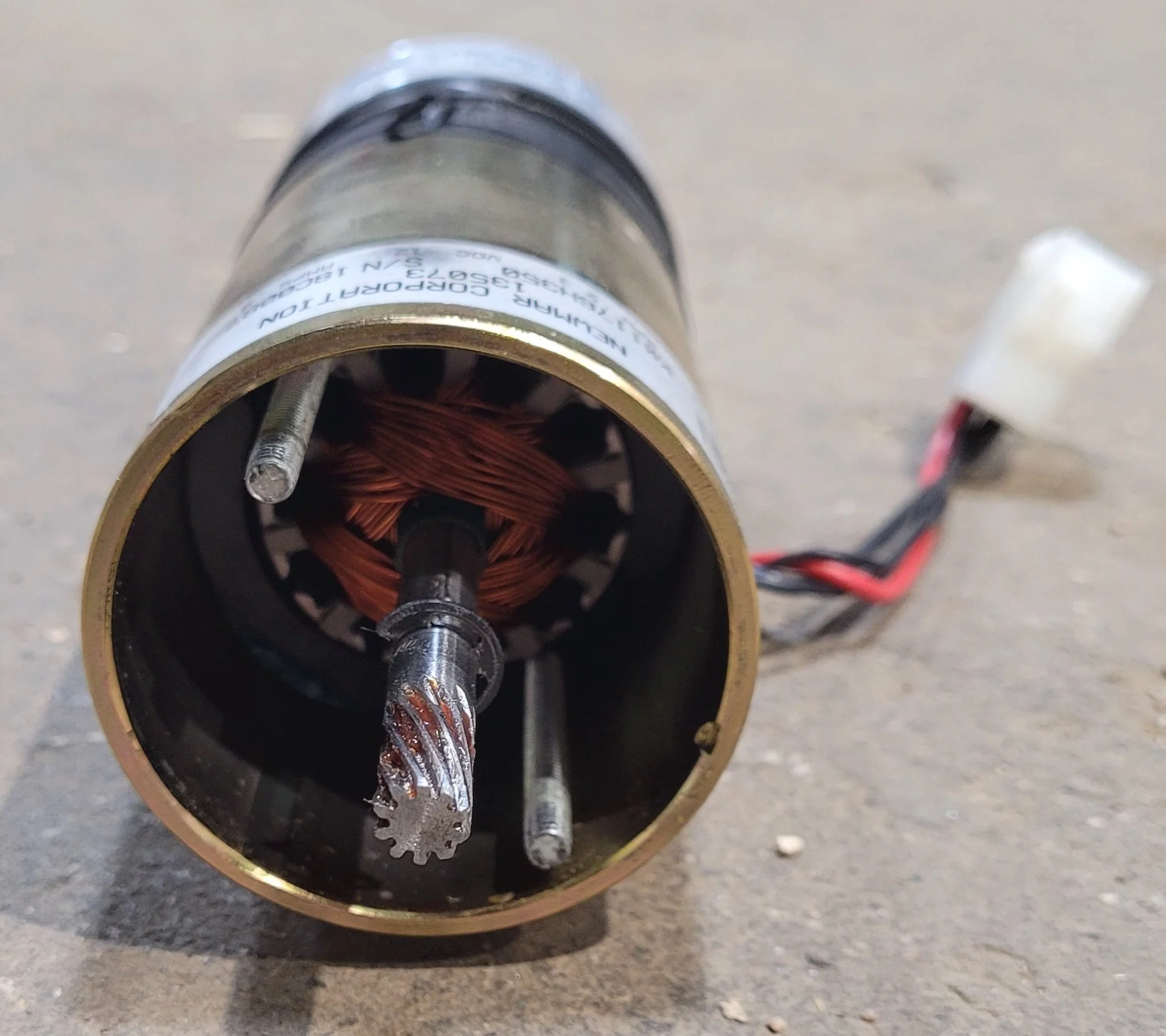 Used Klauber RV Slide Out Motor - K01176H350 - Image 3