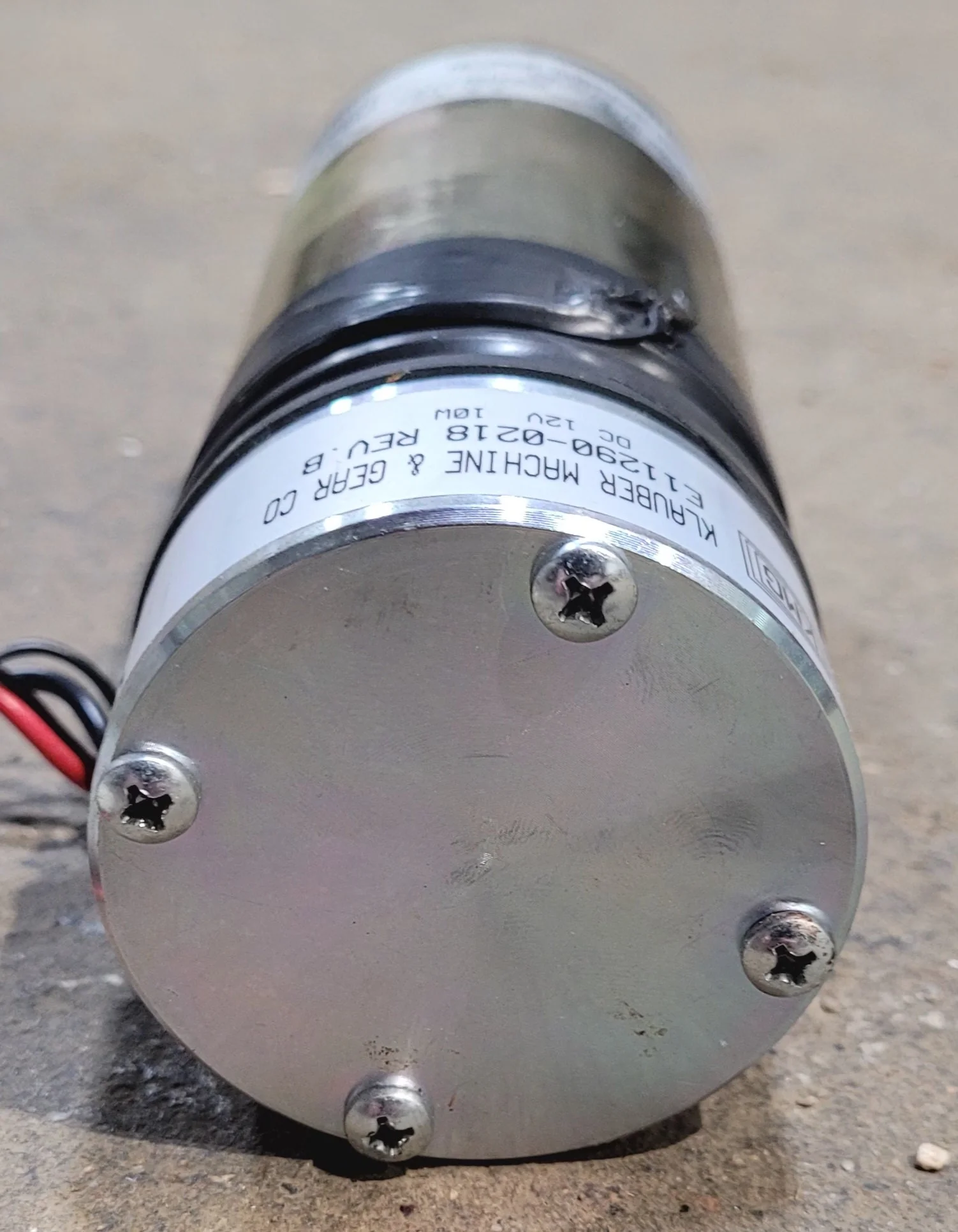 Used Klauber RV Slide Out Motor - K01176H350 - Image 4