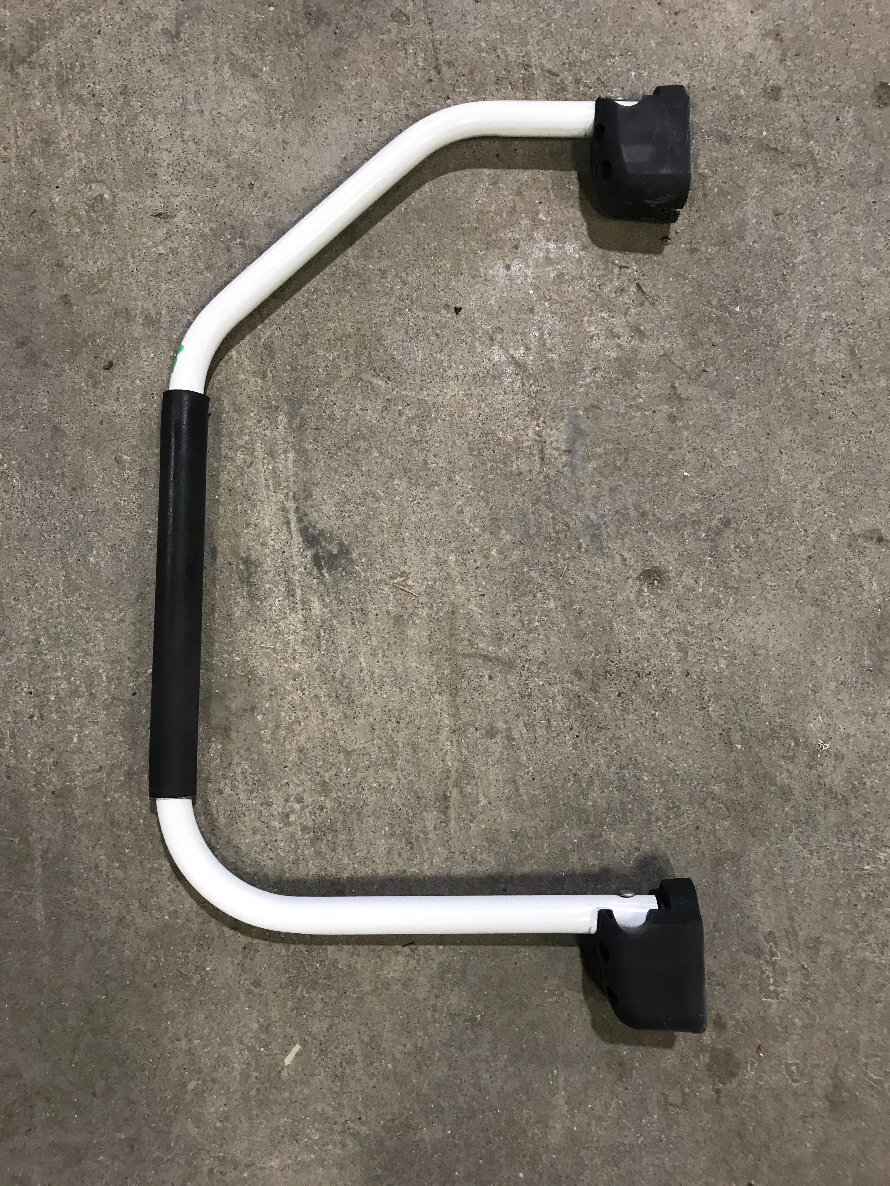 Used Lend A Hand Assist Railing-off white