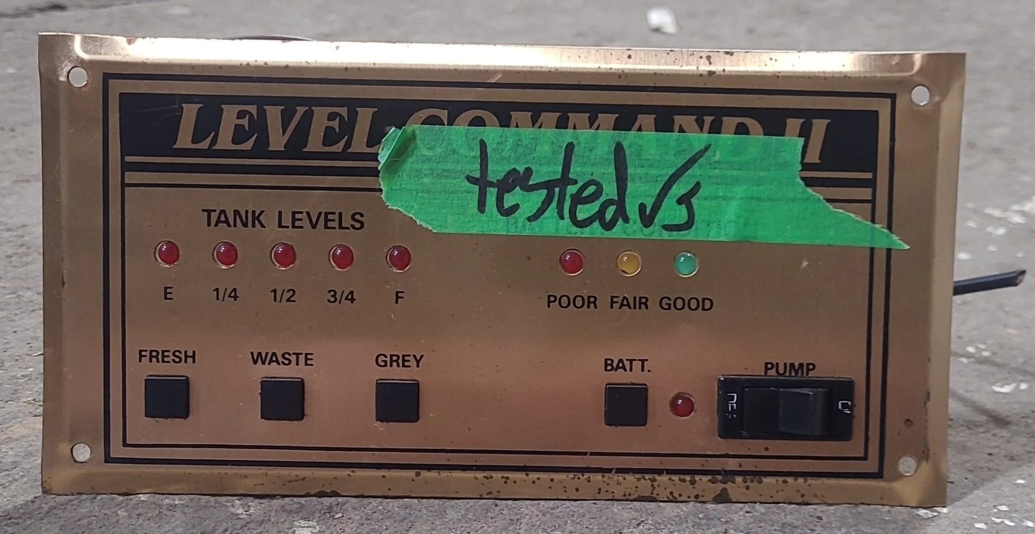 Used Level Command II Control Panel