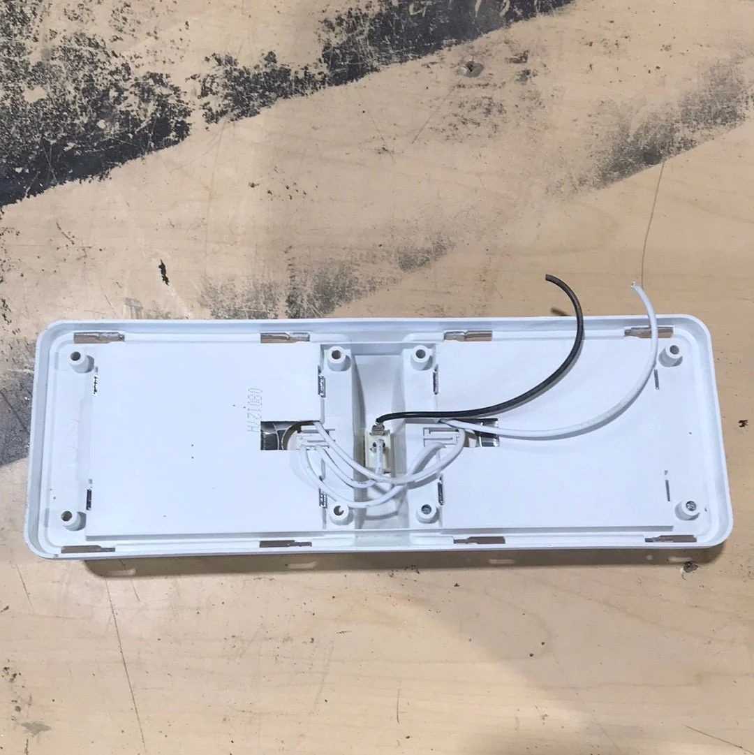 Used Light Fixture *DOUBLE* Off- White - Image 3