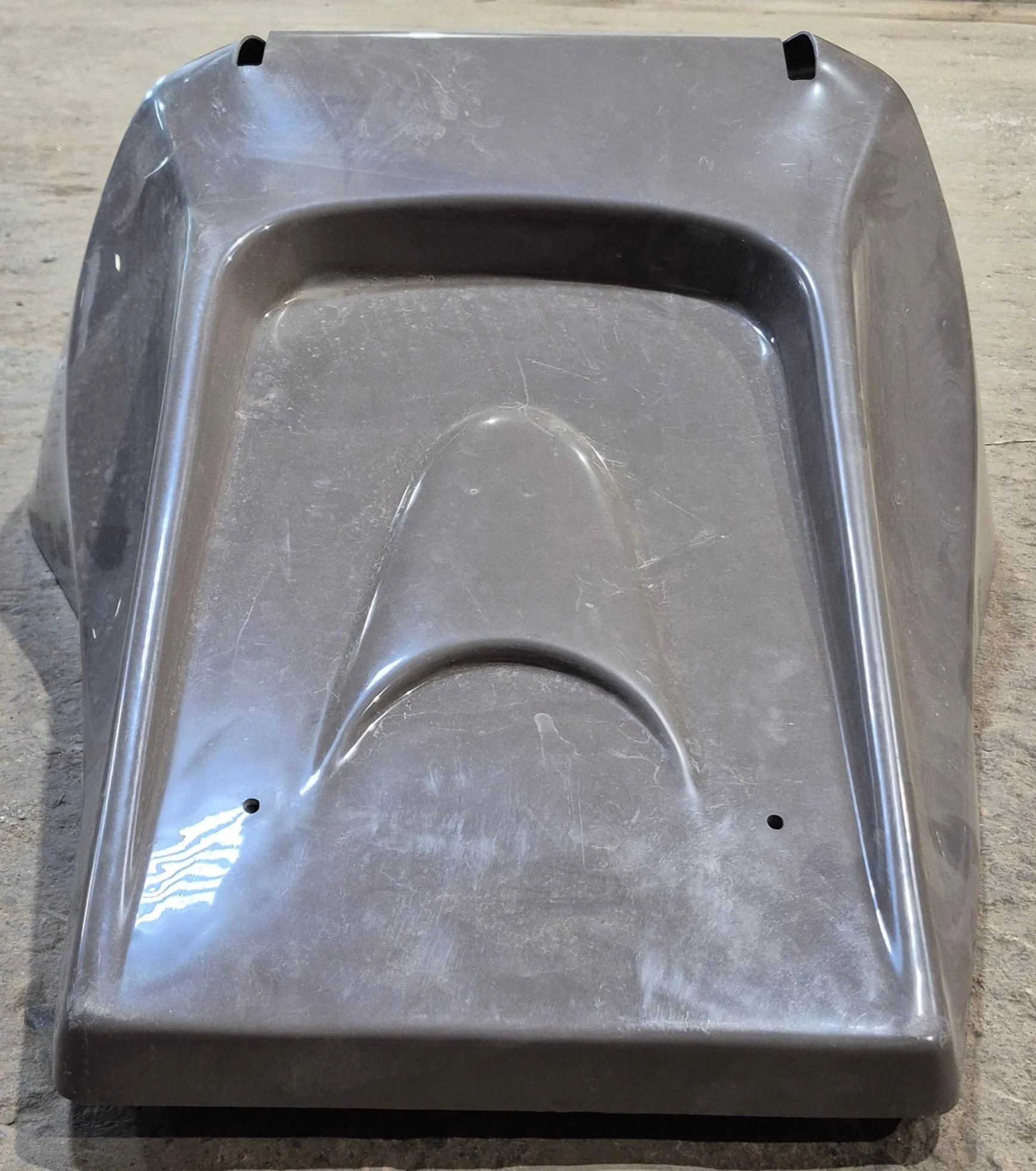Used Lippert 1621 Fifth Wheel Pin Box Cover- Light Brown