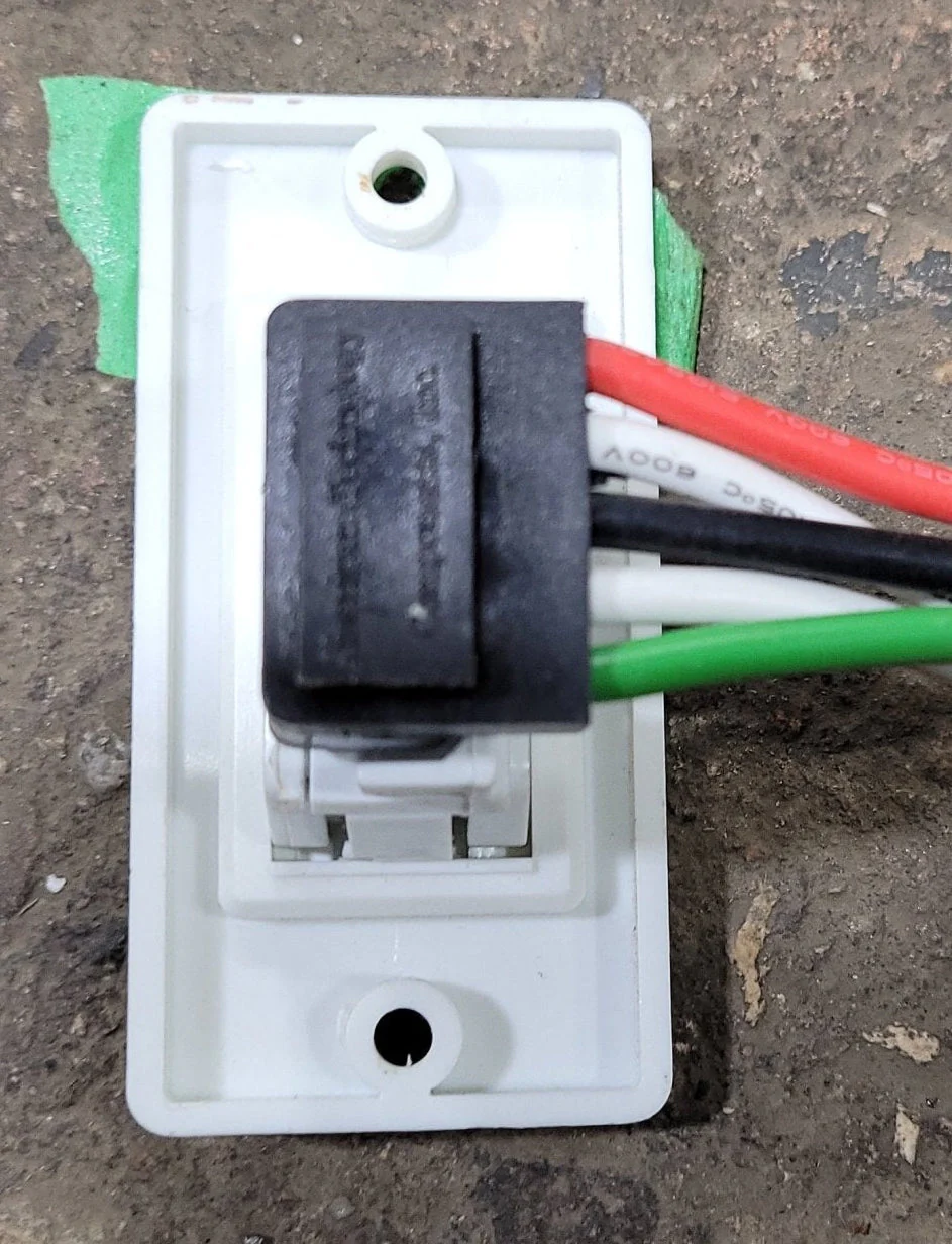 Used Lippert Old-Style Slide-Out Electric Switch Assembly 173628 - Image 2