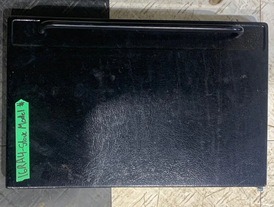 Used Magic Chef Oven Door, Black Faceplate, 19 1/2” x 12 1/2” - 2401F12674