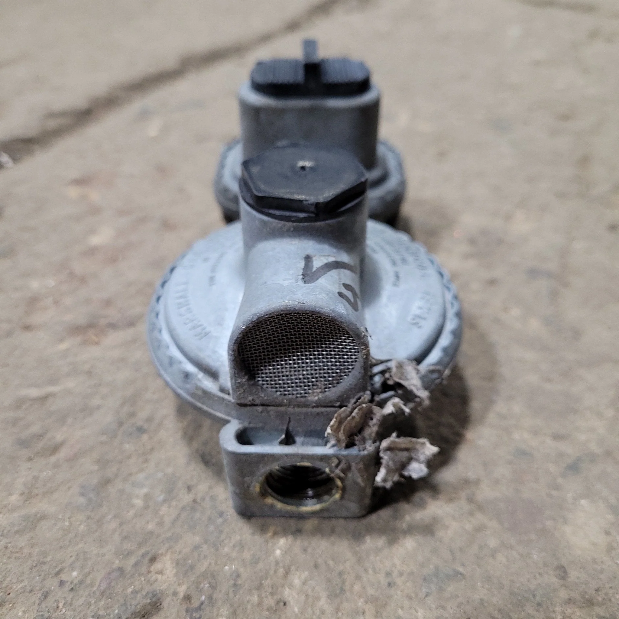 Used Marshall Propane Regulator Model 605H - Image 2