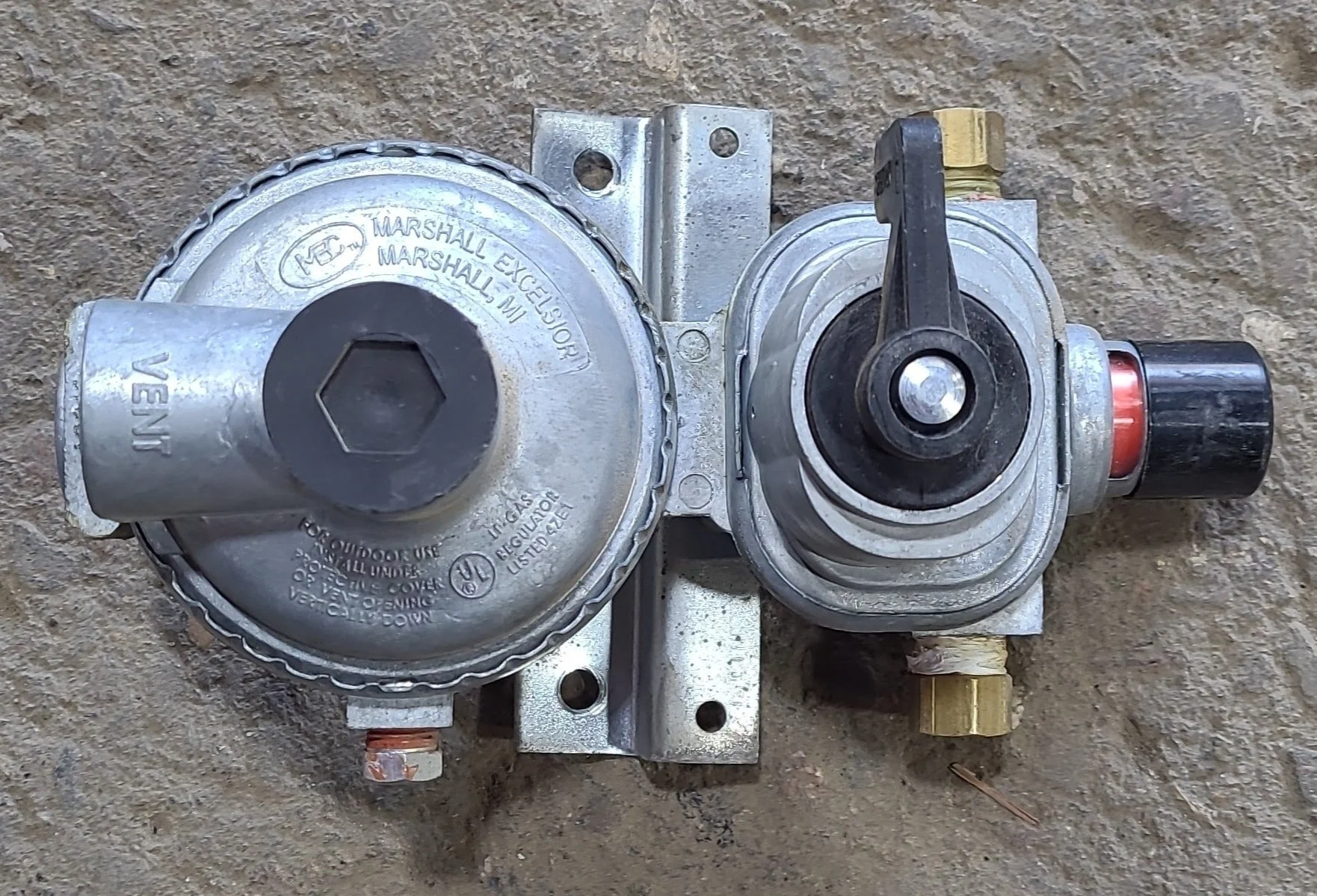Used Marshall Propane Regulator Model MEGR-253