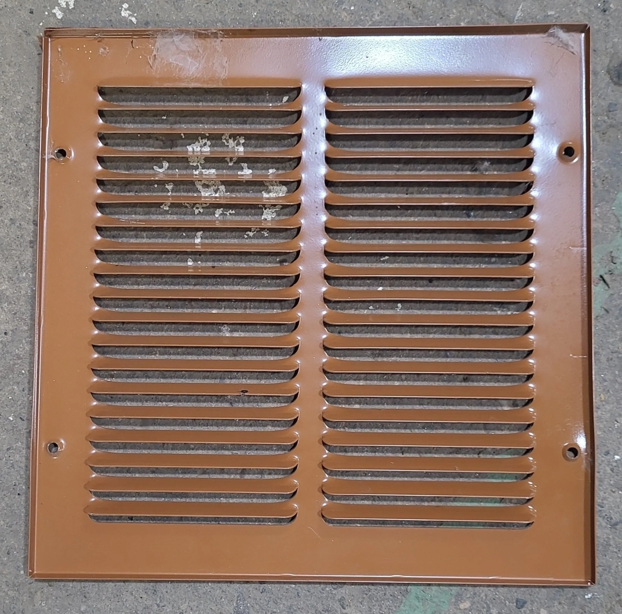 Used Metal RV Interior Furnace Access Door 11 5/8" W X 11 5/8" H - Image 2