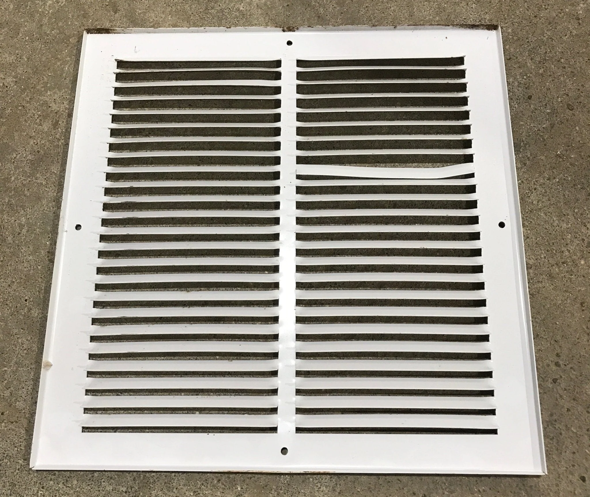 Used Metal RV Interior Furnace Access Door 13 3/4" W X 13 3/4" H - Image 2