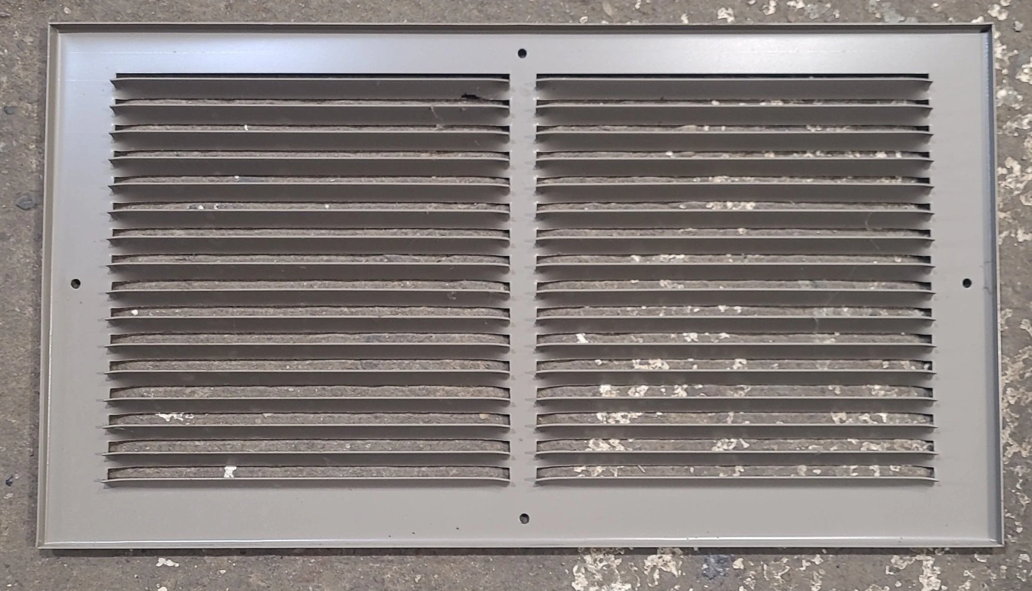 Used Metal RV Interior Furnace Access Door 17 7/8" W X 9 7/8" H - Image 2