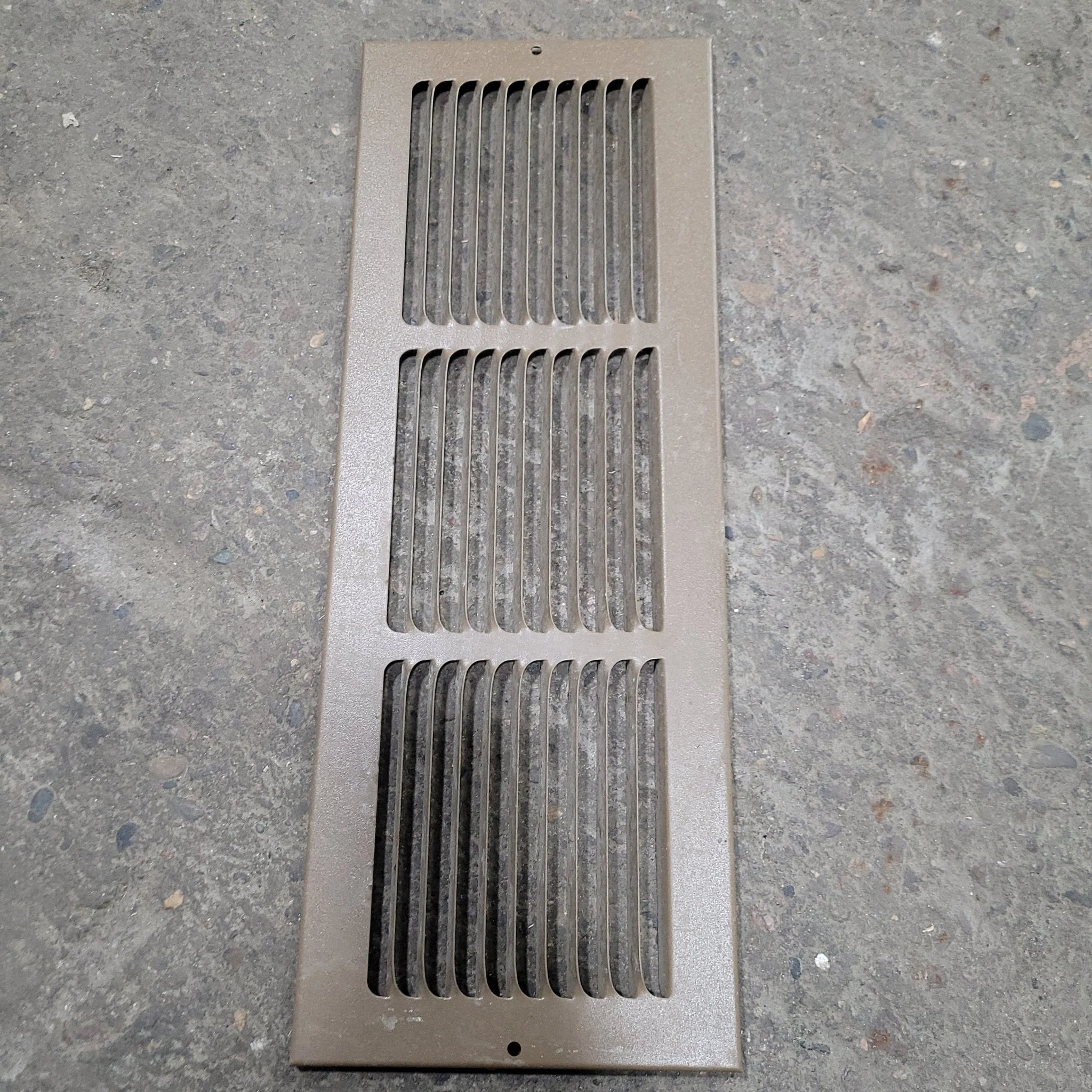 Used Metal RV Interior Furnace Access Door 19 1/2" W X 7 1/4" H
