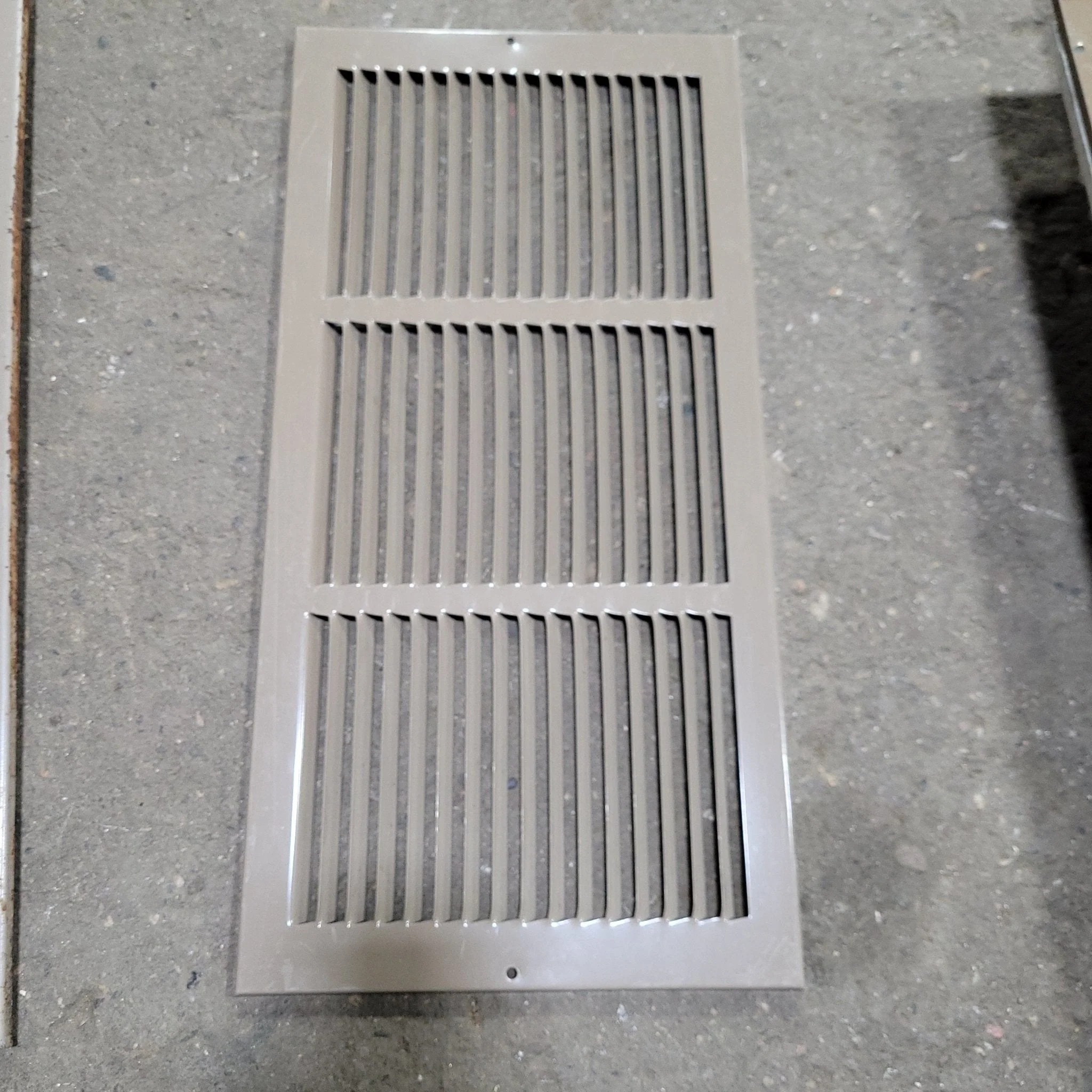 Used Metal RV Interior Furnace Access Door 19 3/4" W X 9 3/4" H