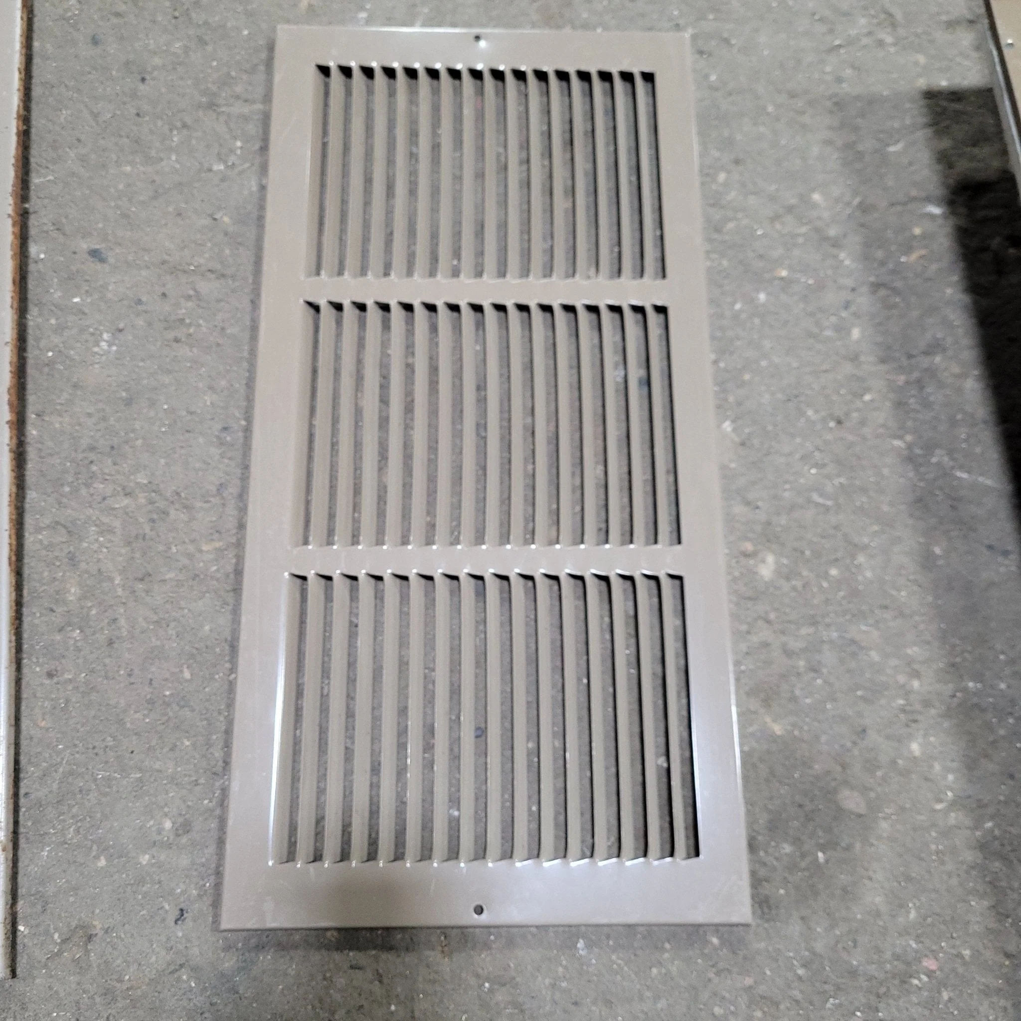 Used Metal RV Interior Furnace Access Door 19 3/4" W X 9 3/4" H