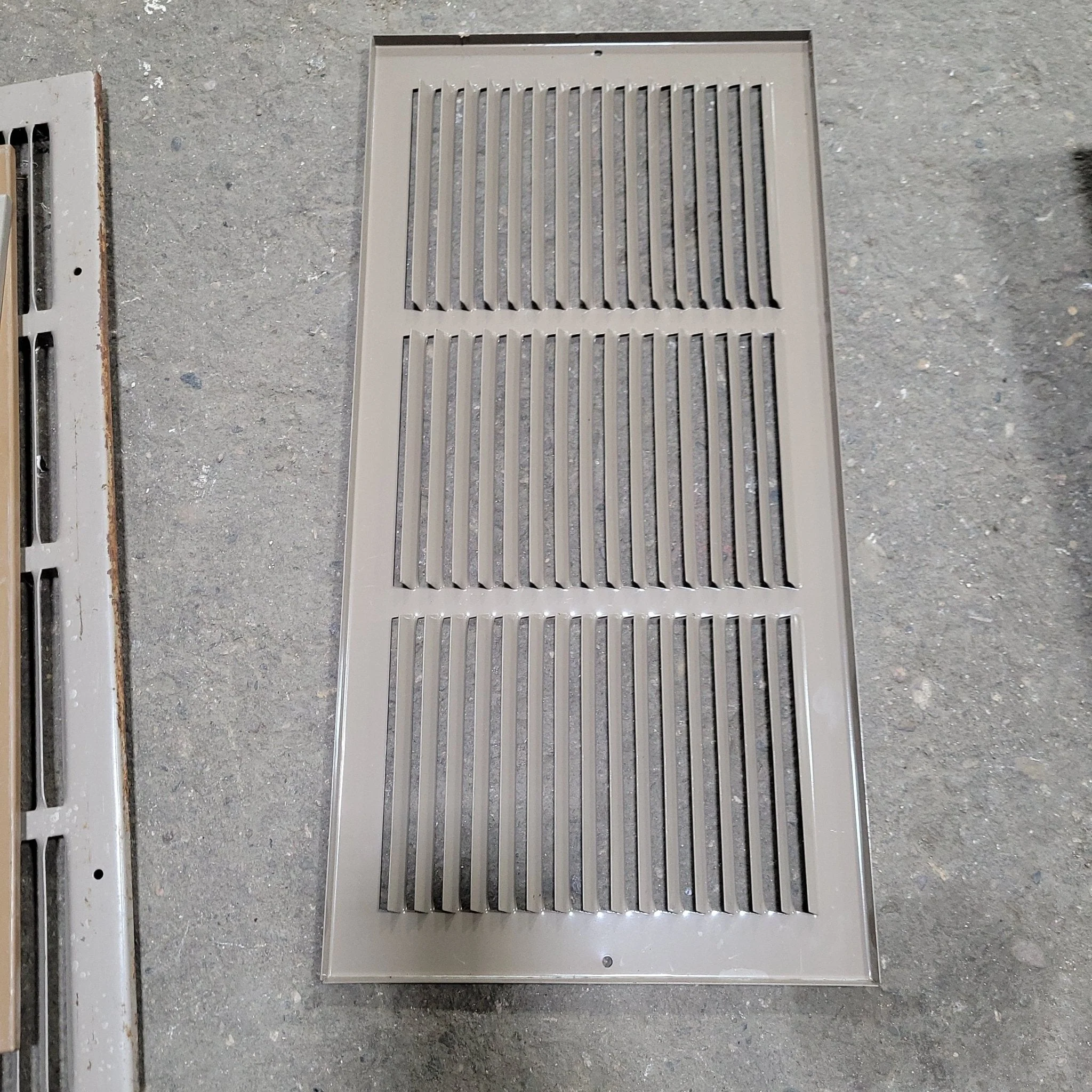Used Metal RV Interior Furnace Access Door 19 3/4" W X 9 3/4" H - Image 2