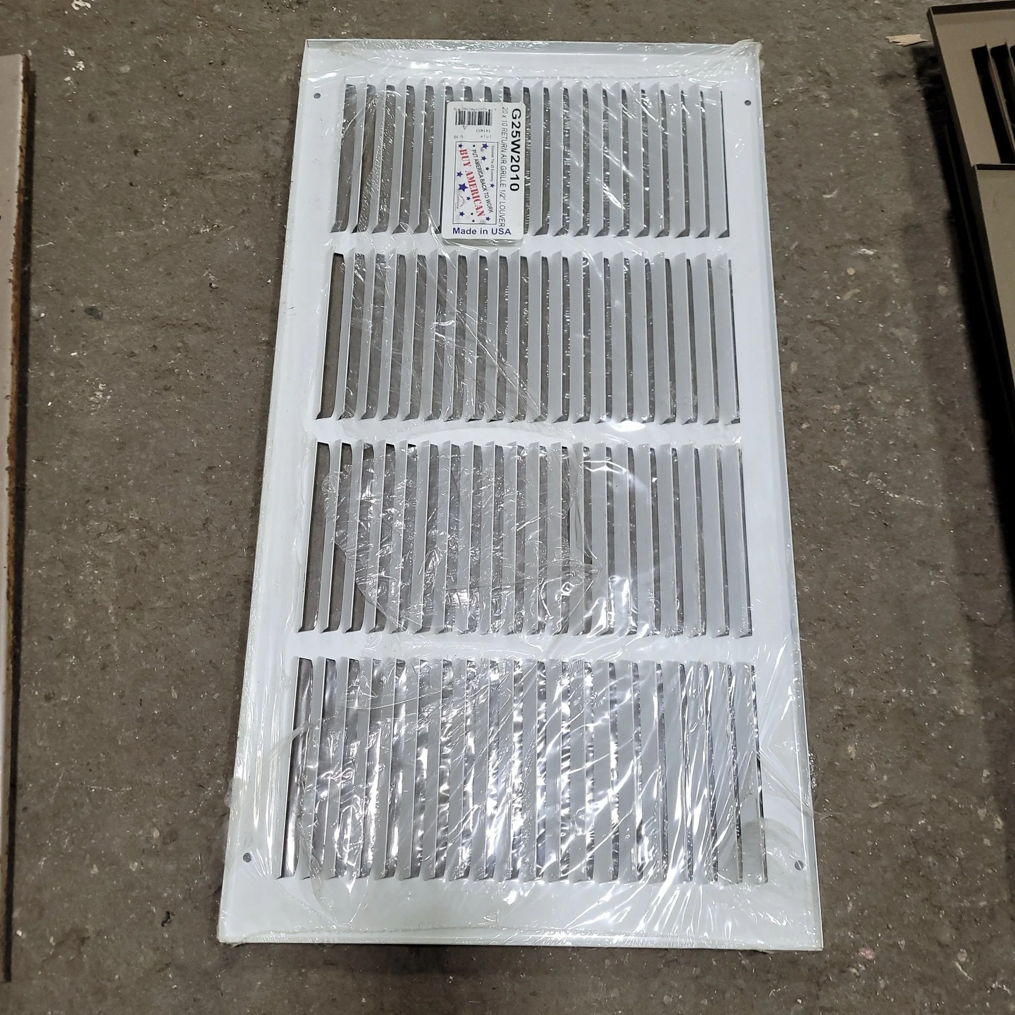 Used Metal RV Interior Furnace Access Door 21 3/4" W X 11 3/4" H - Image 2