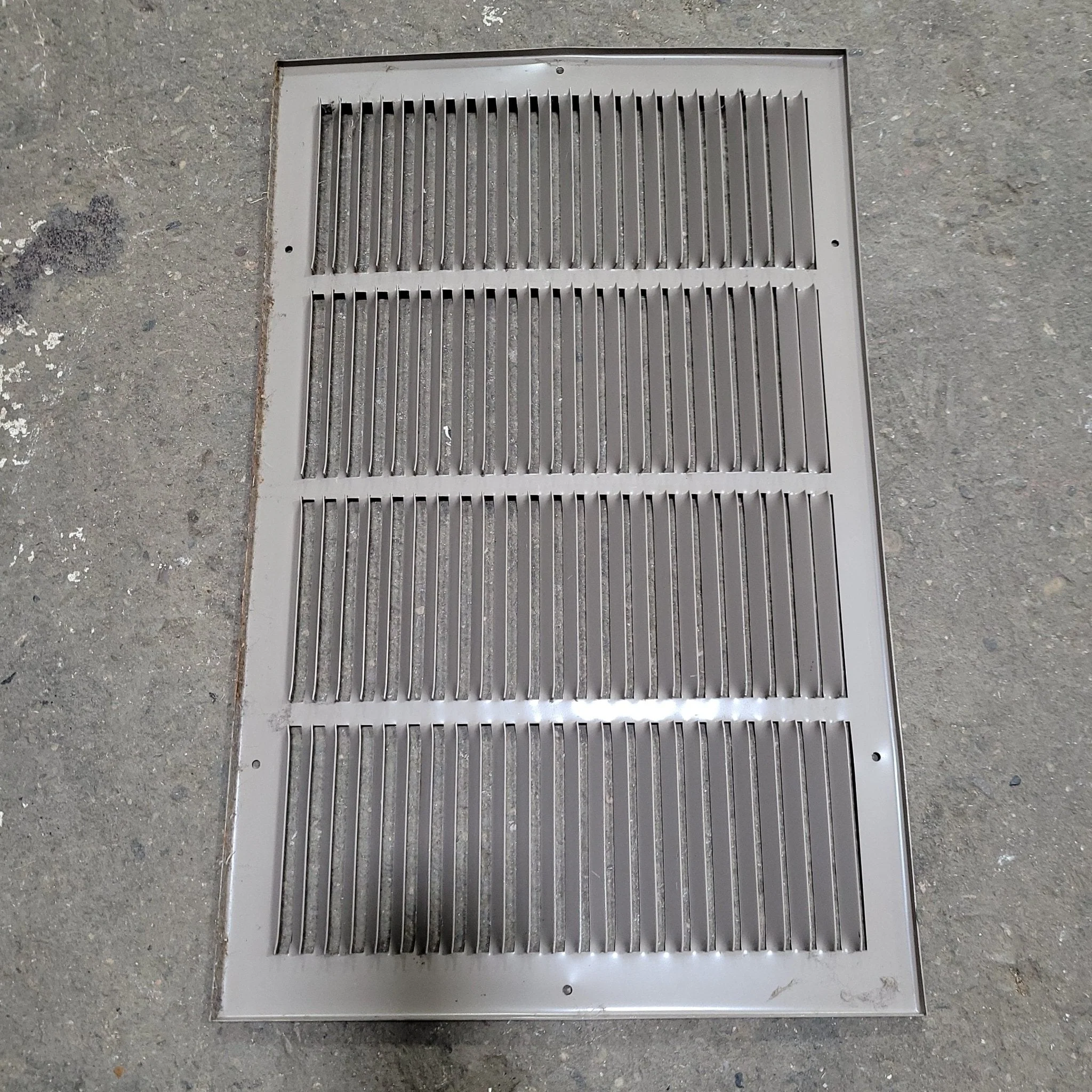 Used Metal RV Interior Furnace Access Door 21 3/4" W X 13 3/4" H - Image 2