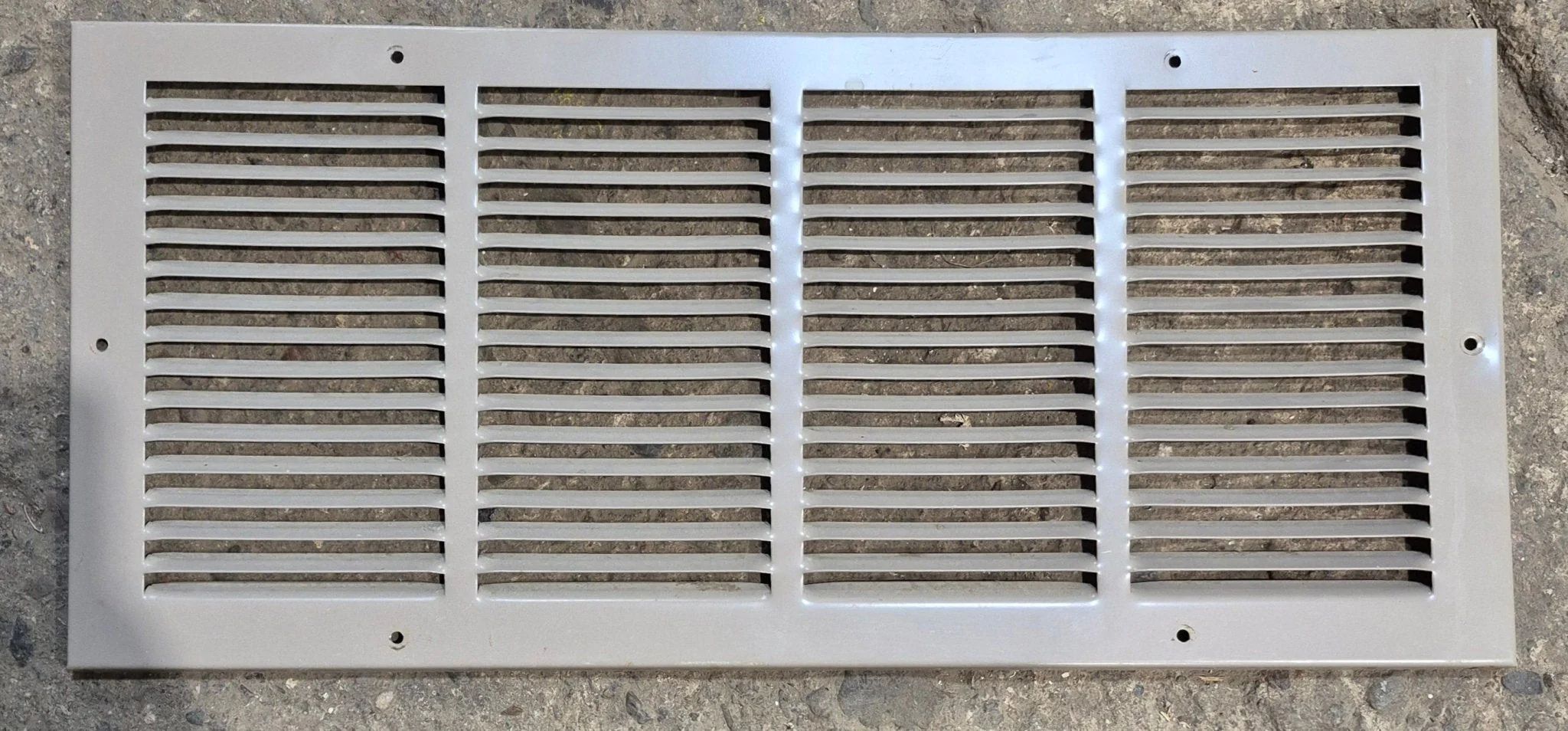 Used Metal RV Interior Furnace Access Door 22" W x 10" H