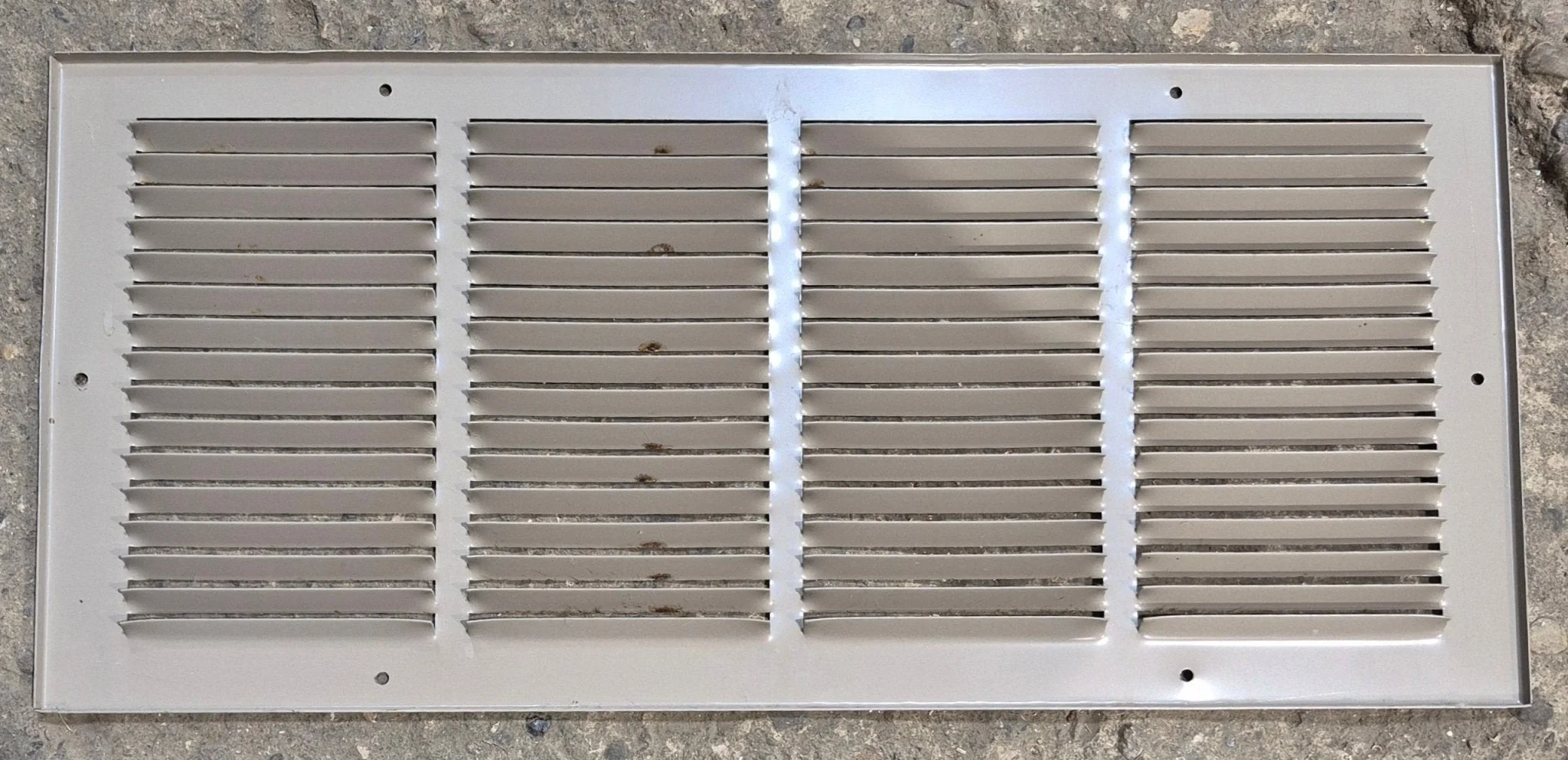 Used Metal RV Interior Furnace Access Door 22" W x 10" H - Image 2