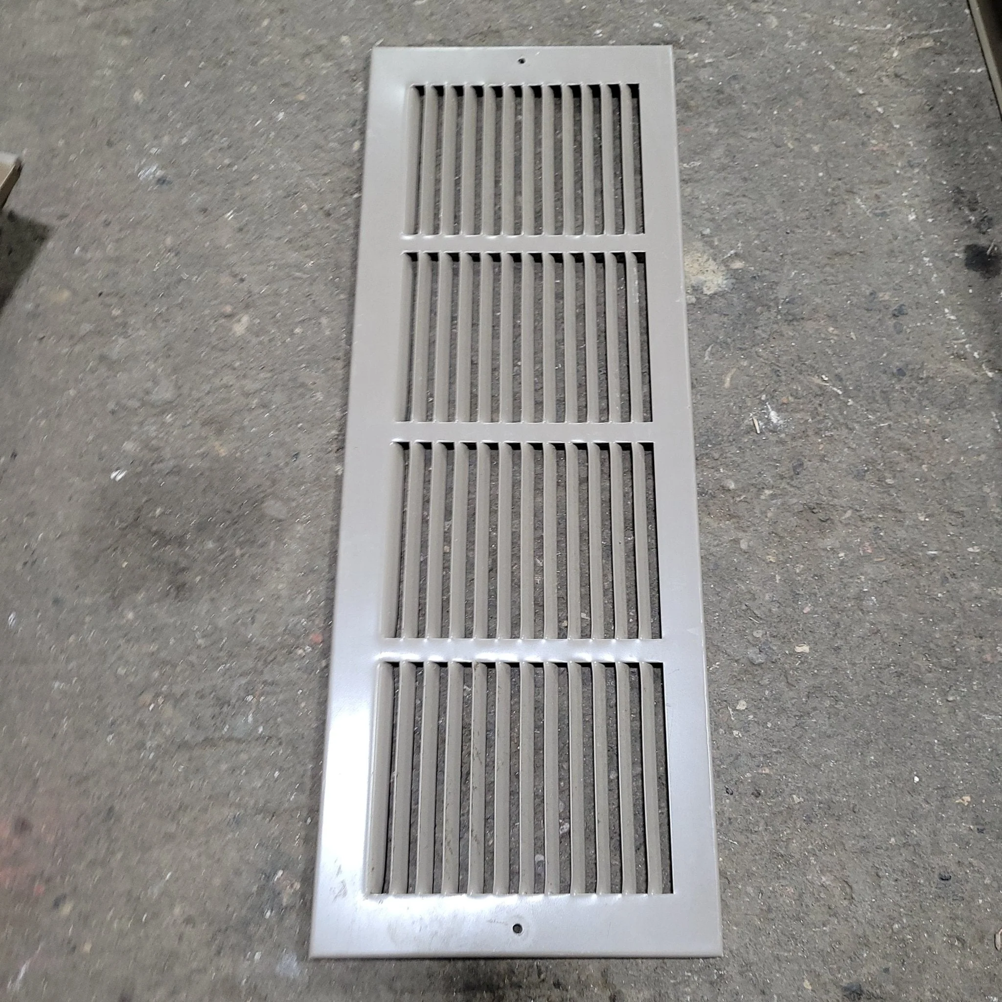 Used Metal RV Interior Furnace Access Door 22" W X 8" H